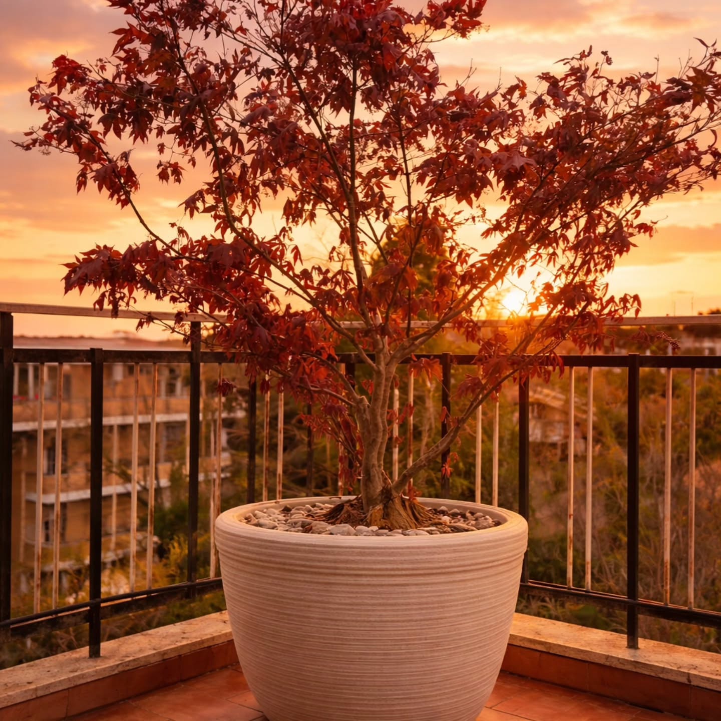 🌿 Eleganza che cambia con la luce
Questo acero giapponese è uno di quegli elementi che trasformano completamente un terrazzo.
Colori intensi, struttura leggera e un effetto scenico che cambia durante la giornata… al tramonto diventa spettacolare.
Una pianta così non è solo decorativa:
è un vero punto focale.
Se vuoi dare carattere al tuo spazio esterno, la scelta delle piante giuste fa tutta la differenza.
📞 393 889 2343
🌐 www.floradesign.it�
FloraDesign – Roma
Hashtag: #acero #aceropalmatum #giardinaggio #terrazzo #giardinoroma verdeurbano pianteornamentali outdoordesign terrazzoarredato floradesign romaverde giardini piante designesterno balconearredato