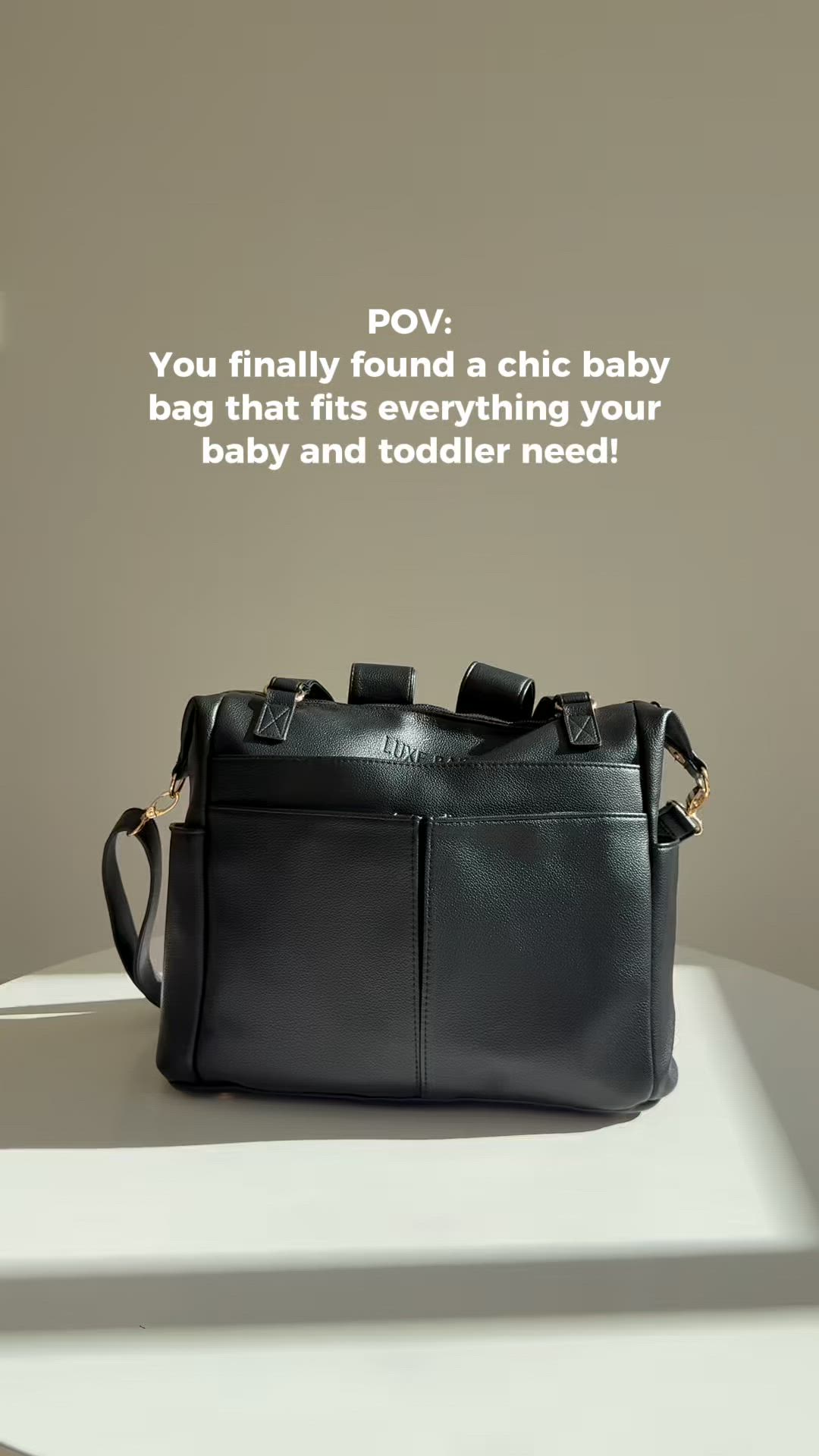 One bag, made for wherever the day takes you.
The Ivy Convertible Bag was designed to be flexible, so you can wear it as a handbag, crossbody, or backpack depending on what the day looks like.
With space for everything your baby and toddler need, it’s the bag you reach for every time you walk out the door.