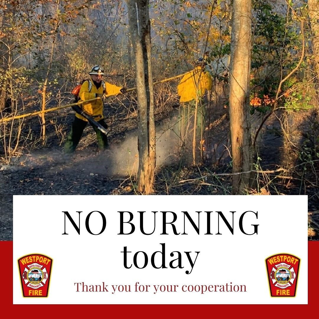 Elevated Fire weather will continue today with dry conditions and winds gusting up to 40 MPH.
#westportma