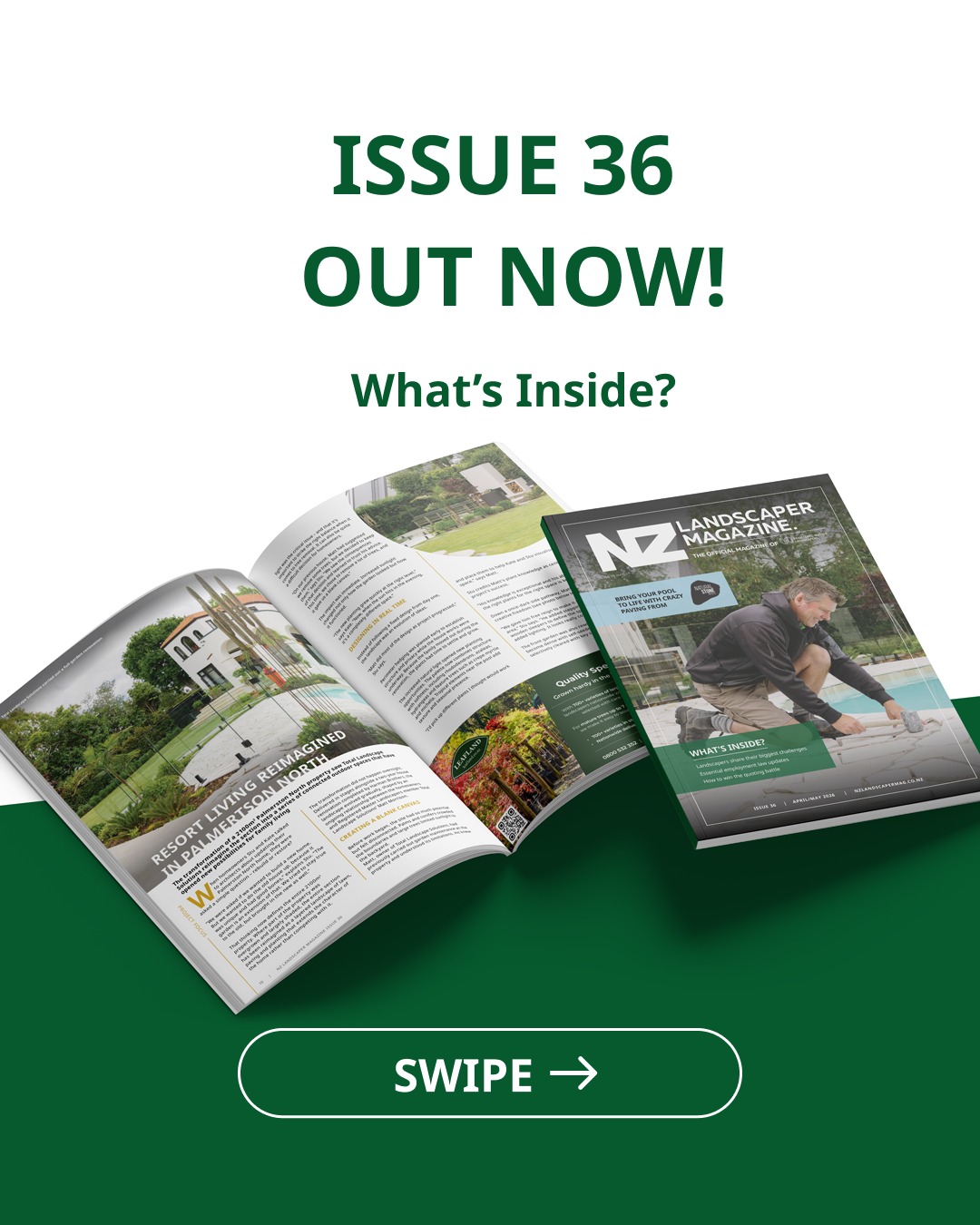 Issue 36 is out now!
Packed with industry news, real talk from landscapers, and practical insights to help you stay ahead.
From quoting smarter to navigating change - it’s all inside.
👉 Follow the link in our bio to read it now!