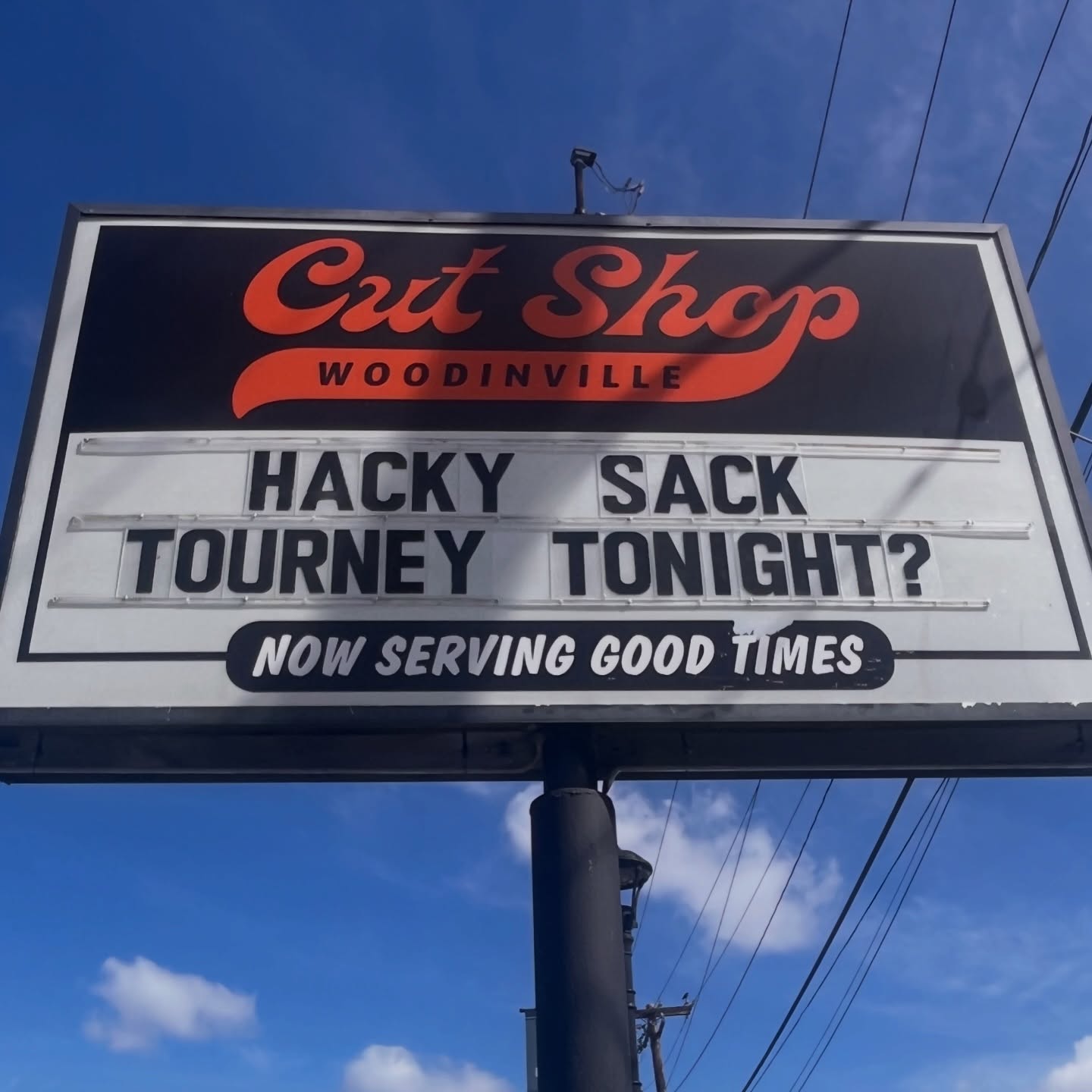 Just throwin’ this out there. #gotsack?