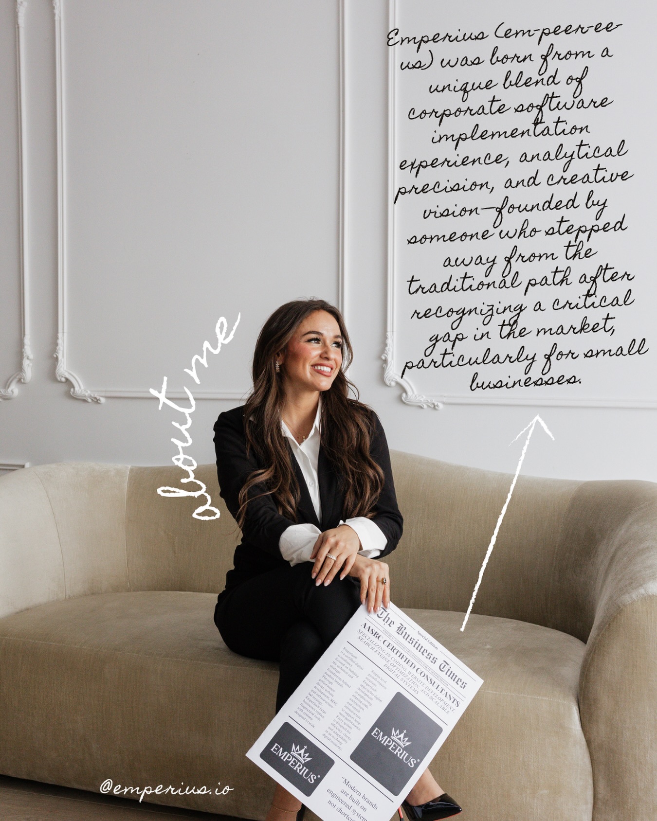 Emperius® wasn’t built to follow the rules, it was built to rewrite them.
Born from corporate precision, refined through real-world execution, and driven by creative vision… I saw what most businesses were missing: structure, strategy, and true authority.
So I built what they needed.
Not fluff. Not trends.
Infrastructure that scales. Systems that convert. Positioning that commands.
This is where businesses stop guessing and start growing with intention.
Ready to build it right the first time? ✨