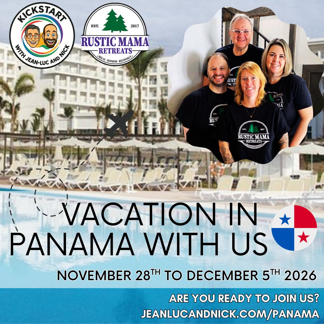 🌴 Panama 2026 Tropical Escape 🌴
Join Jean-Luc & Nick with Rustic Mama Retreats for an unforgettable all-inclusive getaway to Panama.
📍 Riu Playa Blanca
📅 Nov 28 – Dec 5, 2026
💰 $2,500 pp
💳 Only $300 + $45.20 fee to reserve your spot
Spots are limited and these trips sell out fast.
👉 Full details & registration:
https://www.jeanlucandnick.com/panama
#Panama2026 #TropicalEscape #TravelTogether