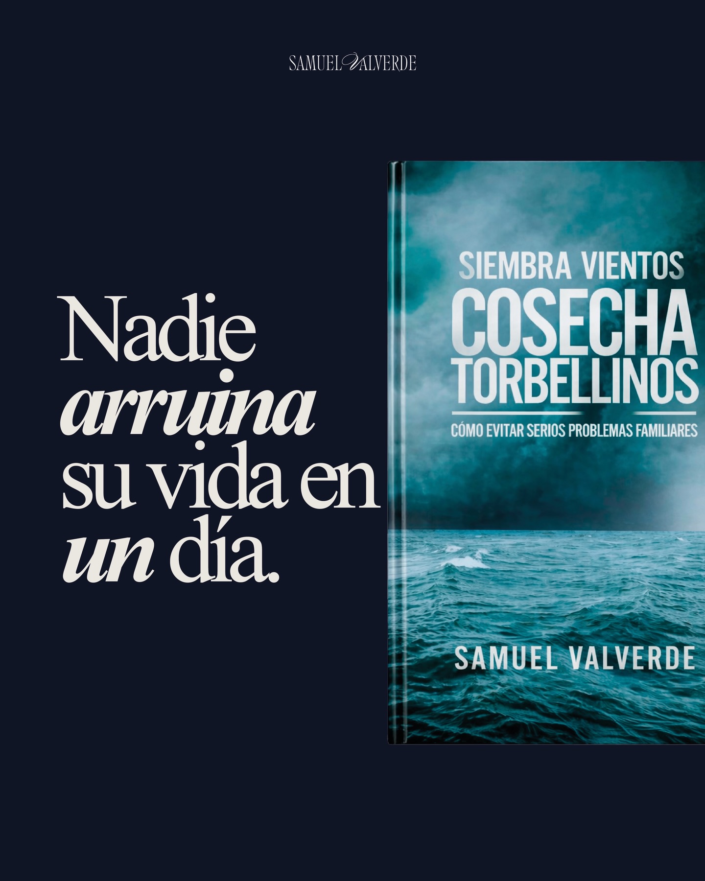 He visto a muchas personas preguntarse en qué momento todo se salió de control.
Pero casi nunca comienza en el momento que duele.
Comienza mucho antes.
En decisiones pequeñas.
En cosas que parecían inofensivas.
En momentos que nadie ve.
Este libro no nace de una “teoría.” Nace de ver lo que pasa cuando no se detiene a tiempo. Y también de saber que, incluso ahí… Dios sigue dando oportunidad de volver.