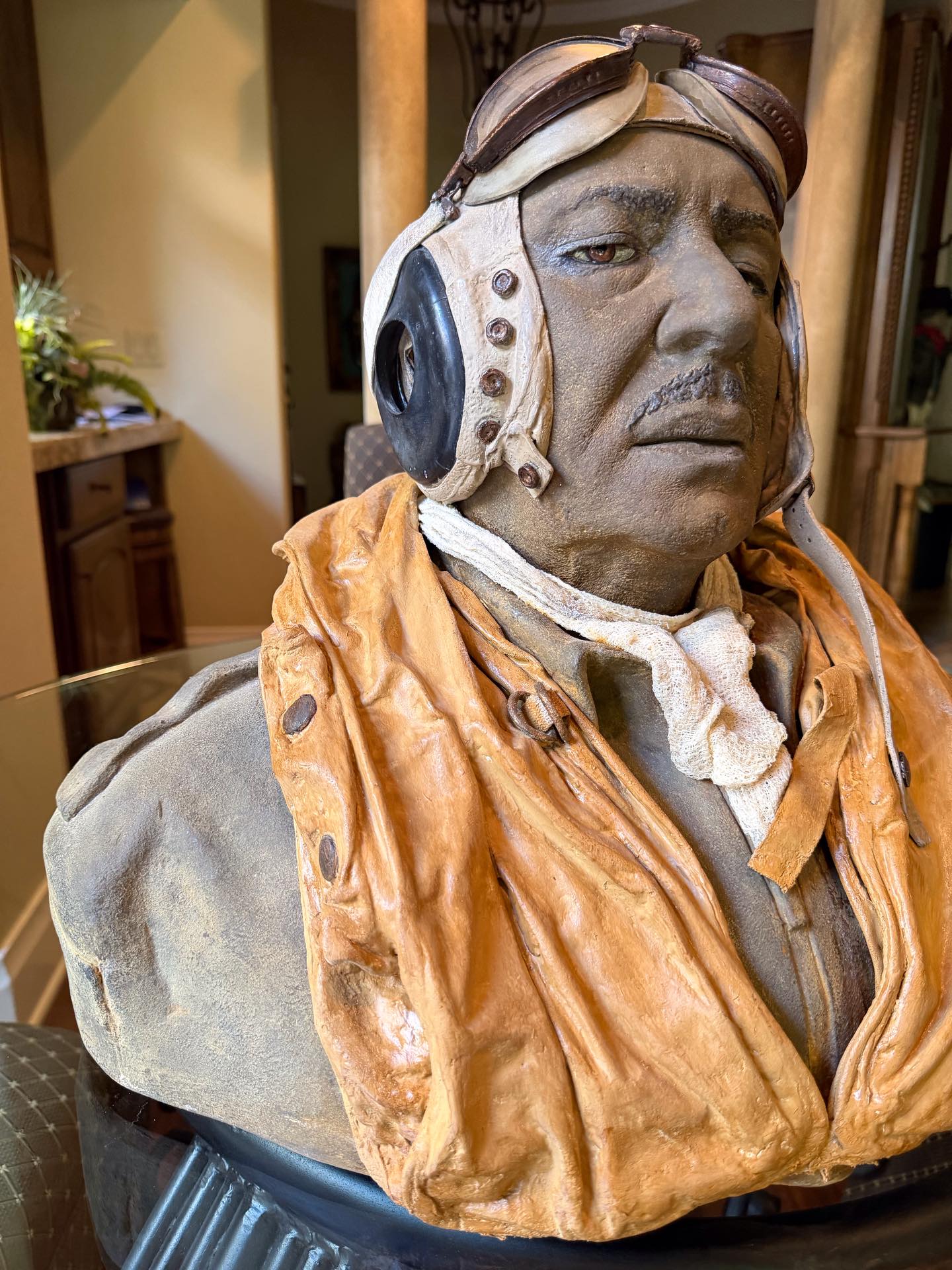 #tuskegeeairmen “Red Tail Angel” by Dale M Sumner