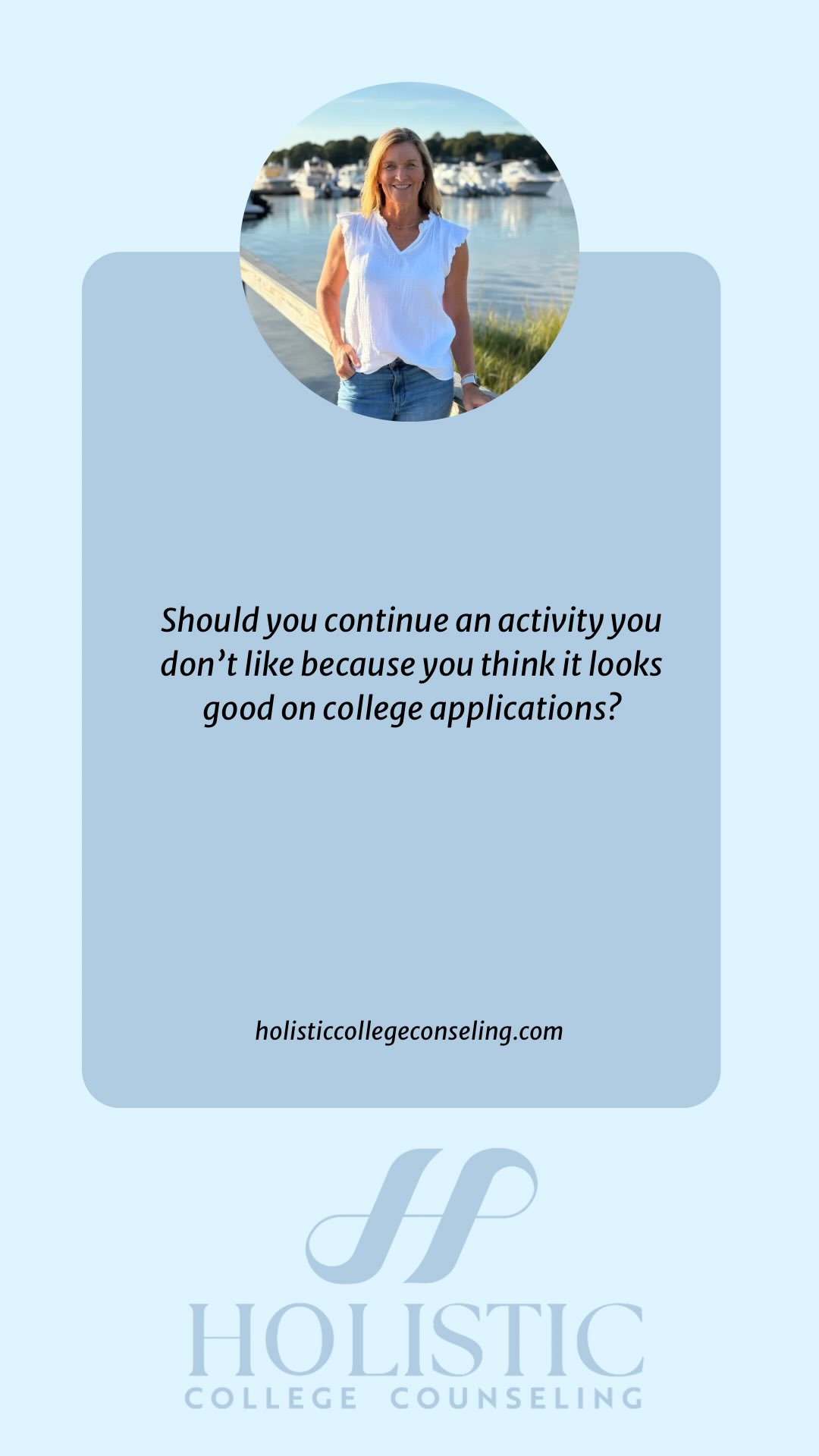 Should a student stay in an activity they don’t even enjoy… just because it might “look good” for college?
I get this question all the time. And the answer is no.
Colleges are not looking for the busiest students. They’re looking for students who are engaged in how they spend their time—students who show up, grow, and care about what they’re doing.
An activity list isn’t about doing more. It’s about showing who you are.
If a student stays in something just to check a box, that usually shows. The engagement is lower, the impact is smaller, and it’s much harder to tell a meaningful story.
That doesn’t mean quit when something gets hard. But there is a difference between something being challenging… and something not being the right fit.
If it’s not the right fit, it’s okay to move on. Just make sure you’re replacing it with something that reflects your interests, your values, and where you want to grow.
Instead of asking:�“Will this look good?”
Try asking:�“Is this worth my time?”
That’s where the strongest applications—and the most meaningful high school experiences—come from.
#collegecounseling #holisticcollegecounseling #collegeapplications #collegeessay #collegeadmissions