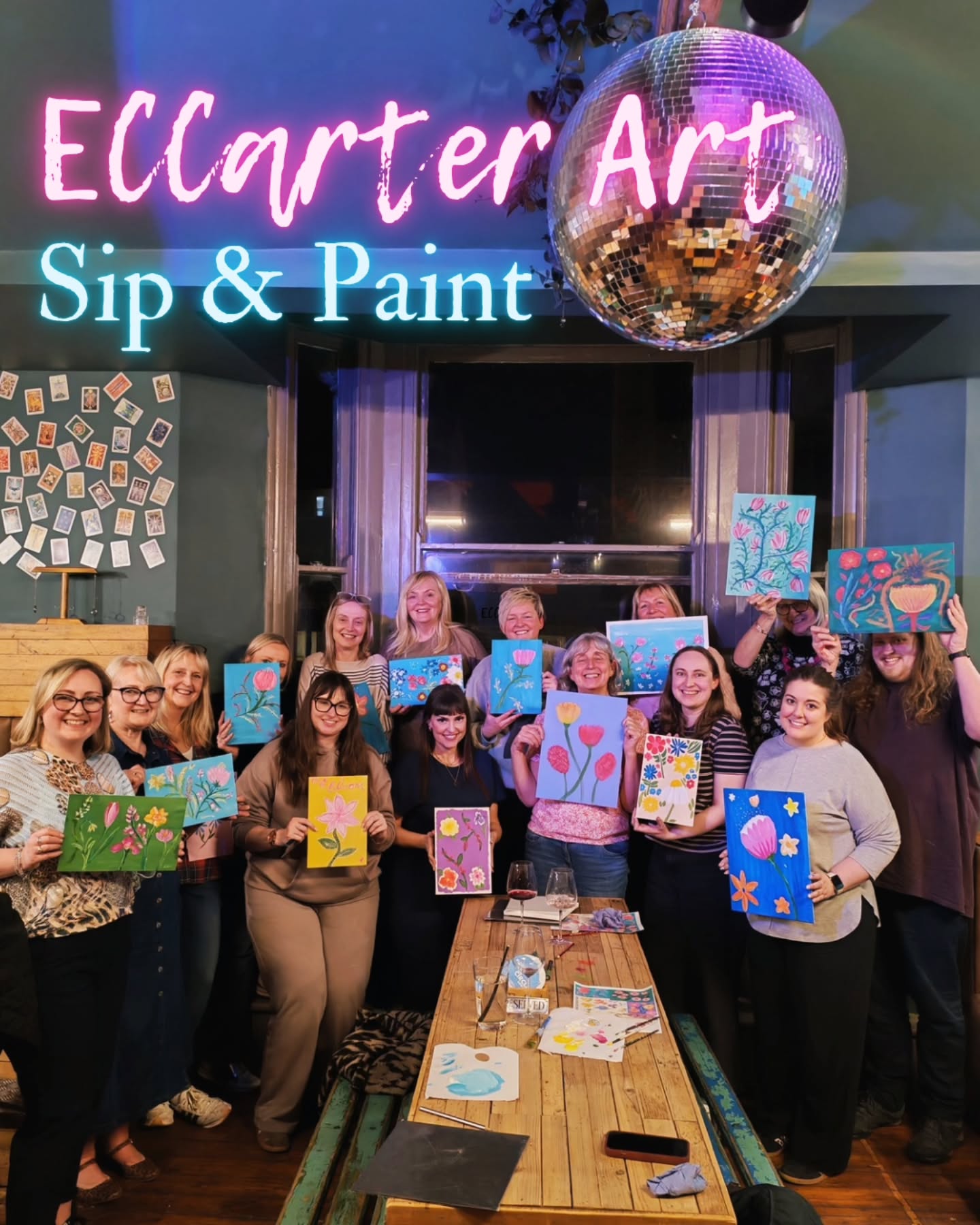What did you do lastnight?
We had a laugh, switched off and reconnected to ourselves!
This one sold out in less than 12 hrs!
The next one is 6th May!
I will be releasing tickets soon.
#sip&paint #artclass #teesside @theowlhartlepool @houseofcreativespirit @strollswithpolescic @strike_collective