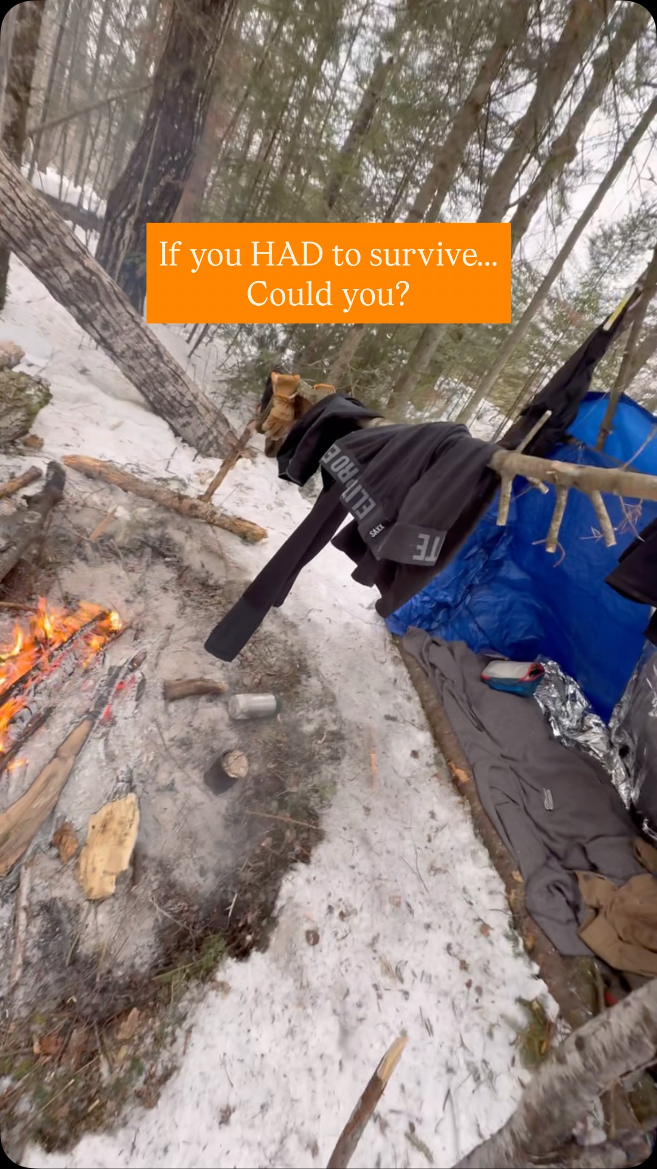 Survival isn’t about fighting your environment, it’s about finding a rhythm to work with it.
When you’re out there, that rhythm is the Survival Pattern:
⭐️ First aid, fire, shelter, signals, water, then food ⭐️
It’s methodical for a reason. Take Greg’s fire… he didn’t waste energy chopping down trees. By pushing over dead standing wood, he saved his calories for the work that really mattered: keeping those flames roaring!🔥
And that fire became more than just warmth. It was his overnight signal, a natural barrier, and a built-in alarm clock. In the deep cold, that constant rhythm of stoking the coals keeps you alert to any overhead planes or search parties while the rest of the world is quiet! 🙌🆘
Knowing how to respond when things go sideways is the difference between being the story and being the one who gets to tell it!💪
#survival #preparedness #survivalskills #survivalchallenge #searchandrescue