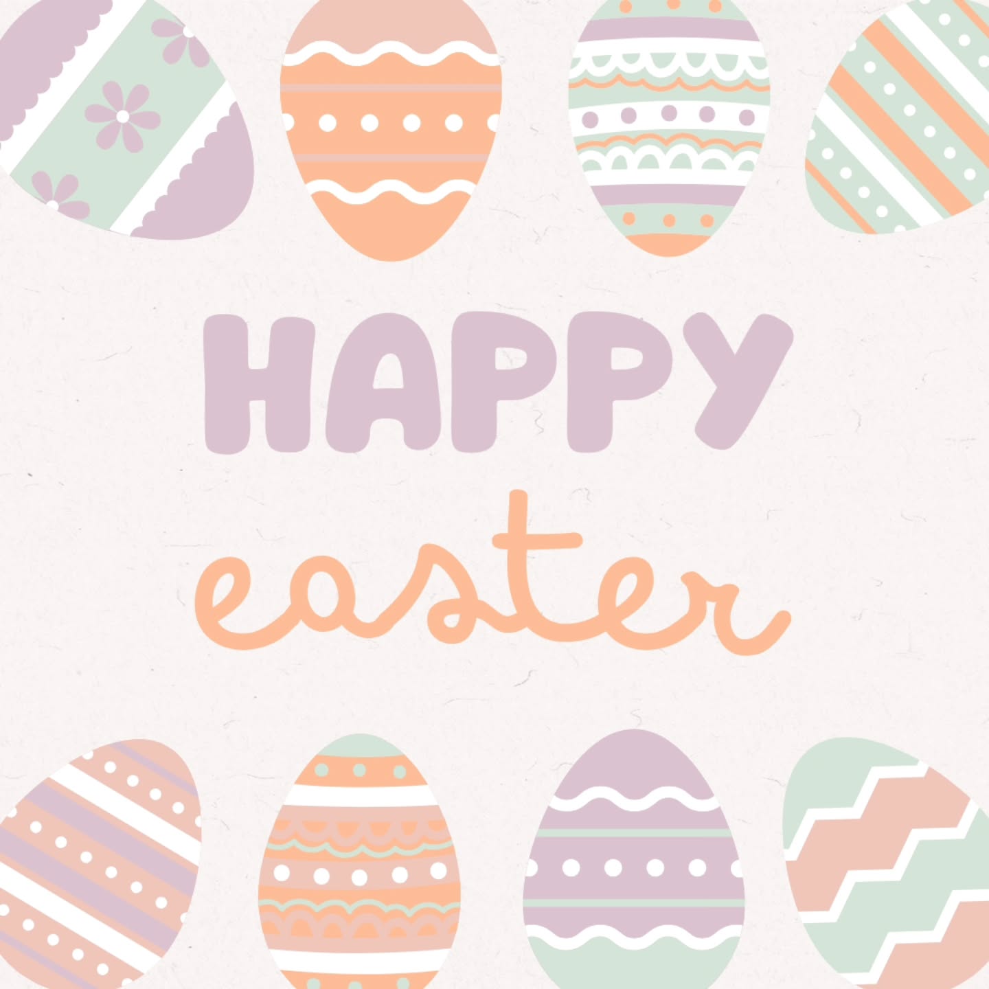 Wishing you all a Happy Easter 🐰 🐣
Have a wonderful day and eat lots of chocolate 😊