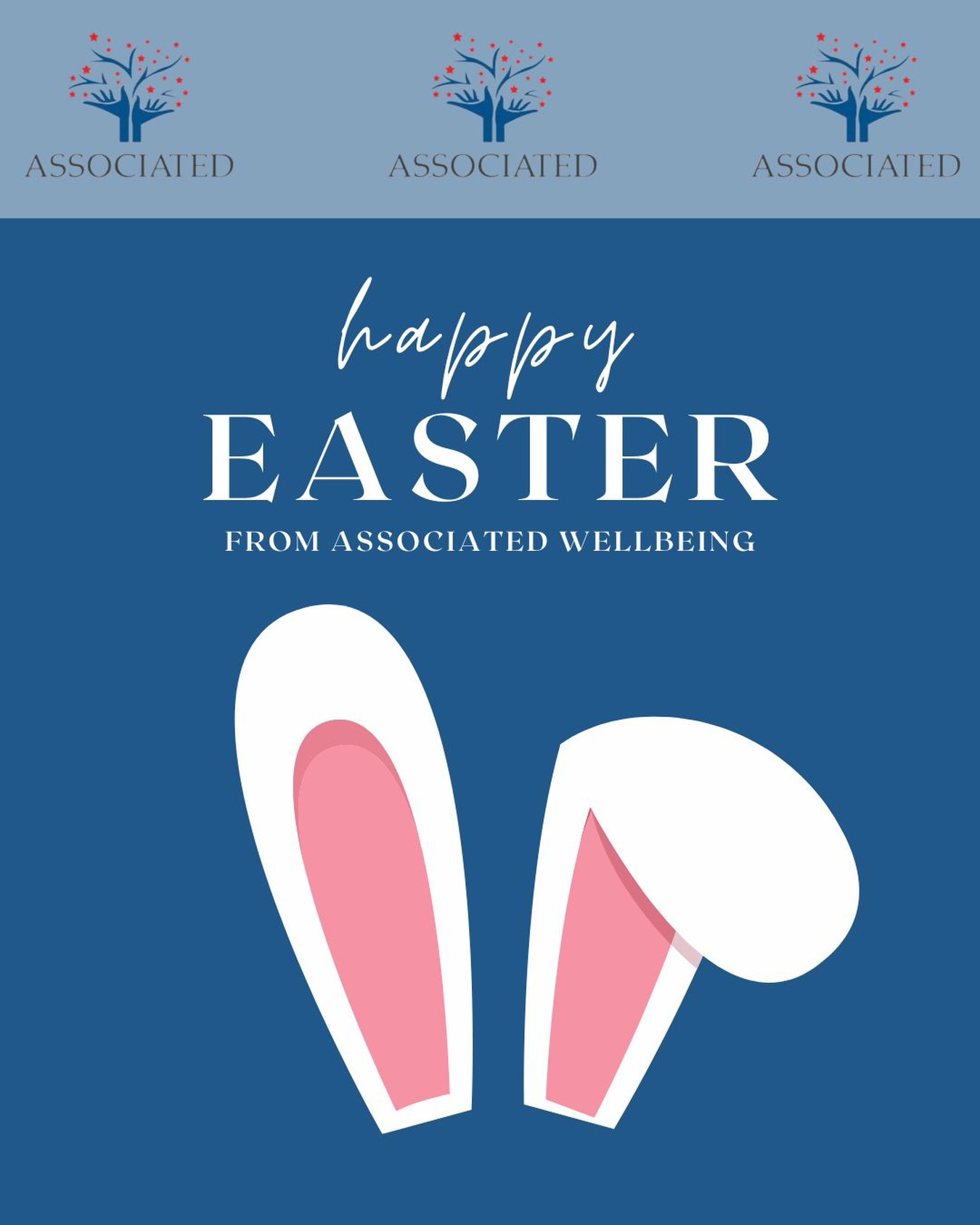 From all of us at Associated Wellbeing - Happy Easter!🐣🌸🌿
Wishing you a weekend filled with rest, kindness and renewal🐰🪺