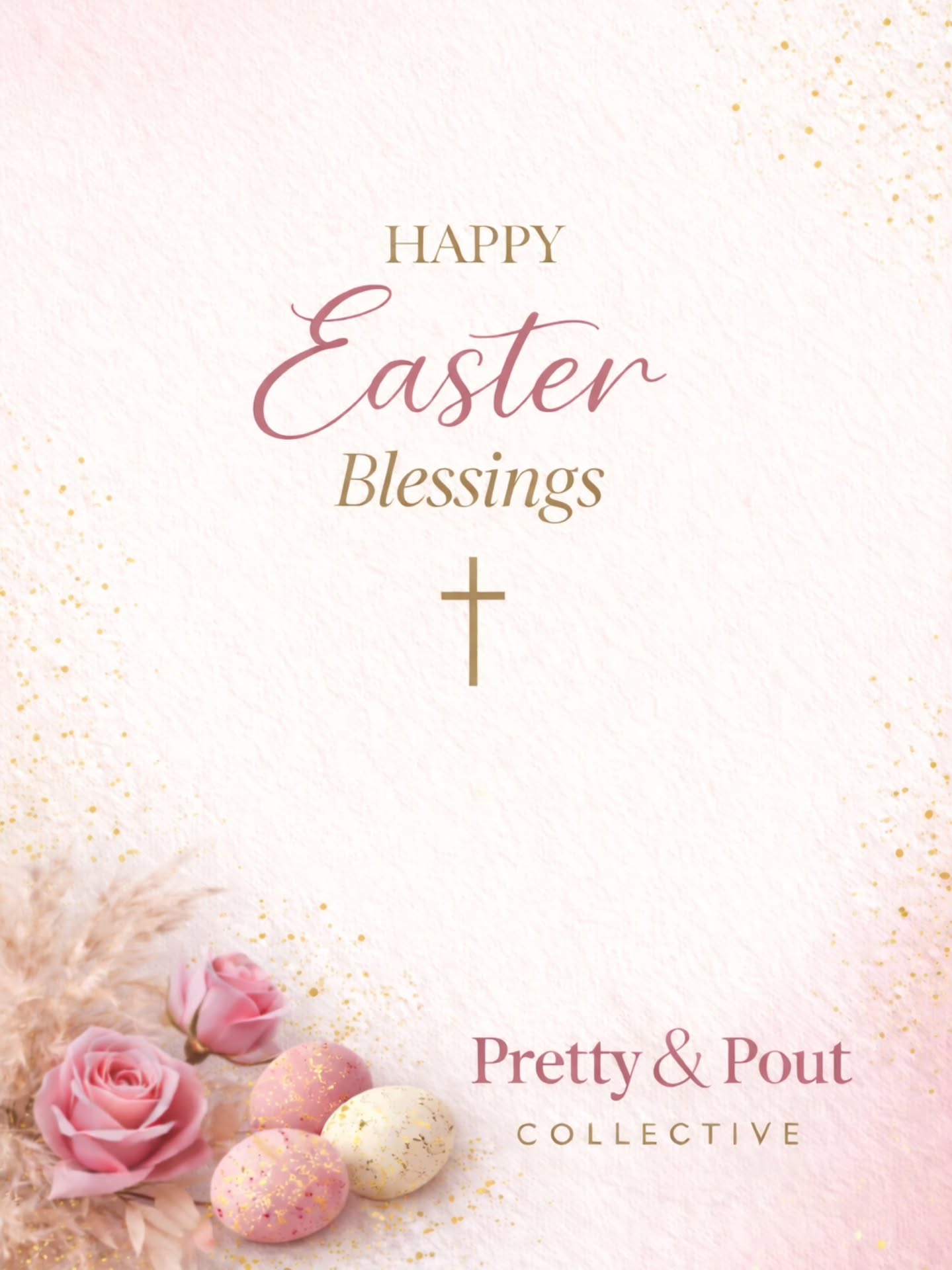 Happy Easter from Pretty & Pout Collective
Today we celebrate hope, renewal, and the beauty of new beginnings.
We are so incredibly grateful for our clients, friends, and family. You are such a blessing to us, and it means the world to be part of your lives!
Thank you for your support, your trust, and for allowing us to do what we love every day.
Wishing you a beautiful Easter filled with peace, joy, and meaningful moments spent with the people you love most. ♡