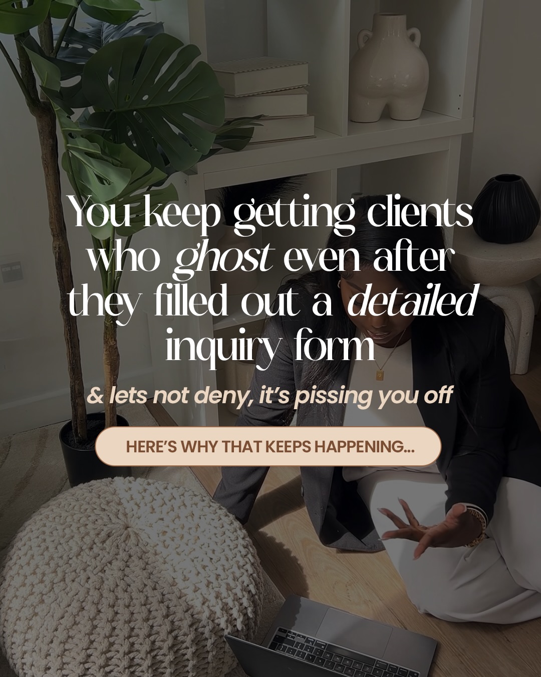 There is a reality where 90% of the clients you send a proposal to pay right away, or they convert in the DMs with no back and forth🥳
You don’t have to over explaining and you defo don’t have to follow up for the 50th time, just invoices paid as soon as you send them the payment link…
But right now, you get an enquiry, they sound perfect, you’re thinking yeah this is the one and then you send the payment link or proposal and ghosted
You follow up once, twice, three times and now it’s just long.
Now, let’s be real, they didn’t get busy. They just weren’t fully sold before the call.
Meaning you’re attracting people who are interested, curious and comparing you to other options.
Which is why everything feels draining and you feel like you have to explain everything.
But when someone is actually sold, you’re calm because they trust your process, don’t question your price and they’re asking when can we start.
Sometimes they don’t even need a call. This doesn’t come from more content or more visibility.
It comes from being clear on why you and why your work hits different.
Your USP is the difference between I’ll think about it and I’m ready, send it over.
Because right now, it’s not clear enough for someone to see you are the person they need to invest in today.
DM me “USP” if you’re ready to stop being an option and start being the obvious choice🙌🏾