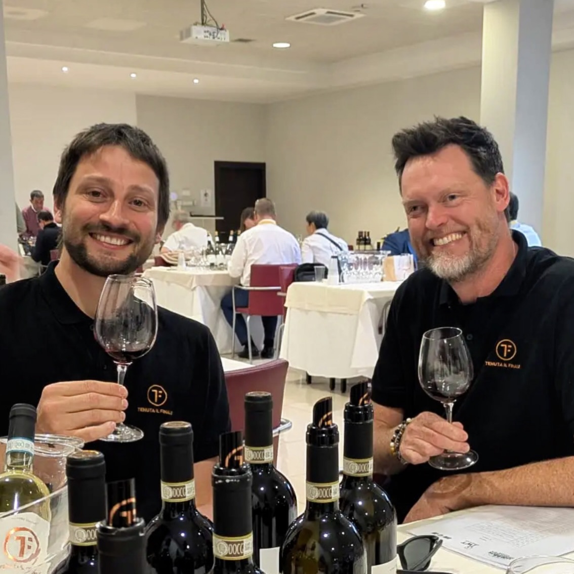 Not every step of building a wine brand happens in the vineyard.
Some of it happens in rooms like this — conversations, handshakes, poured glasses… and the quiet hope that someone across the table understands what you’re trying to build.
Starting something small, something honest, is not easy. Getting out into the market, finding the right people, the right partners… it takes time. And so, we’re choosing to do it our way — more intimate, more personal. Less noise, more connection.
At a recent gathering in Lake Garda, our winemaker Luigi, alongside Martijn and Owen , who are usually behind the scenes, stepped out to share our wines, our story, and a little piece of Piemonte with new faces.
It was a beautiful day. But more than that, it was a reminder. That this industry is built on people. The ones who taste, who listen, who ask questions, who believe in what you’re doing and choose to be part of it.
To the organisers, to everyone we met, and to those quietly supporting us as we grow: thank you.
We’re here to make wines for the table.
For friends, for family, for long lunches that turn into evenings. Wines that bring people together - just like this.
And honestly… that’s the part that makes it all worth it. 🍷
.
.
.#piemonte #italianwine #italy #winetasting #wine