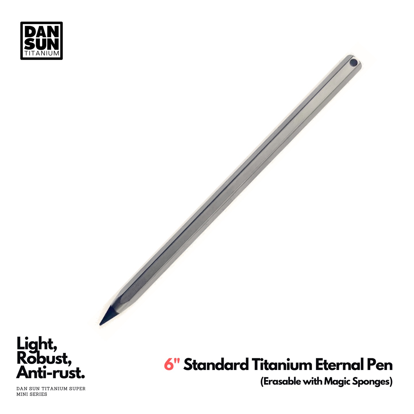 People: “How many writing solutions do you need underwater?”
Us: “Yes.”
Pre-order 6” Standard Titanium Eternal Pencil now at dansuntitanium.com