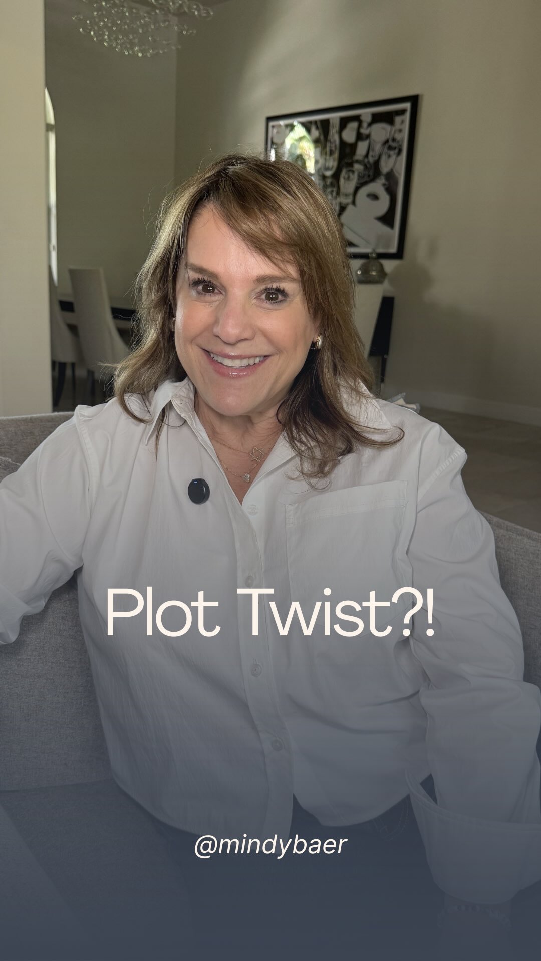 Plot twist: life doesn’t go according to plan… and that’s kind of the point.
The job you thought was forever, gone.
The love story you believed in, rewritten.
The chapter you never saw coming begins.
And somehow… it all leads you somewhere better.
Because the best plot twists? They’re the ones you never would’ve chosen, but end up changing everything.
What’s a plot twist you never saw coming?
#MindyBaer #LifeTakeTwo #Reinvention #Midlife #PlotTwist