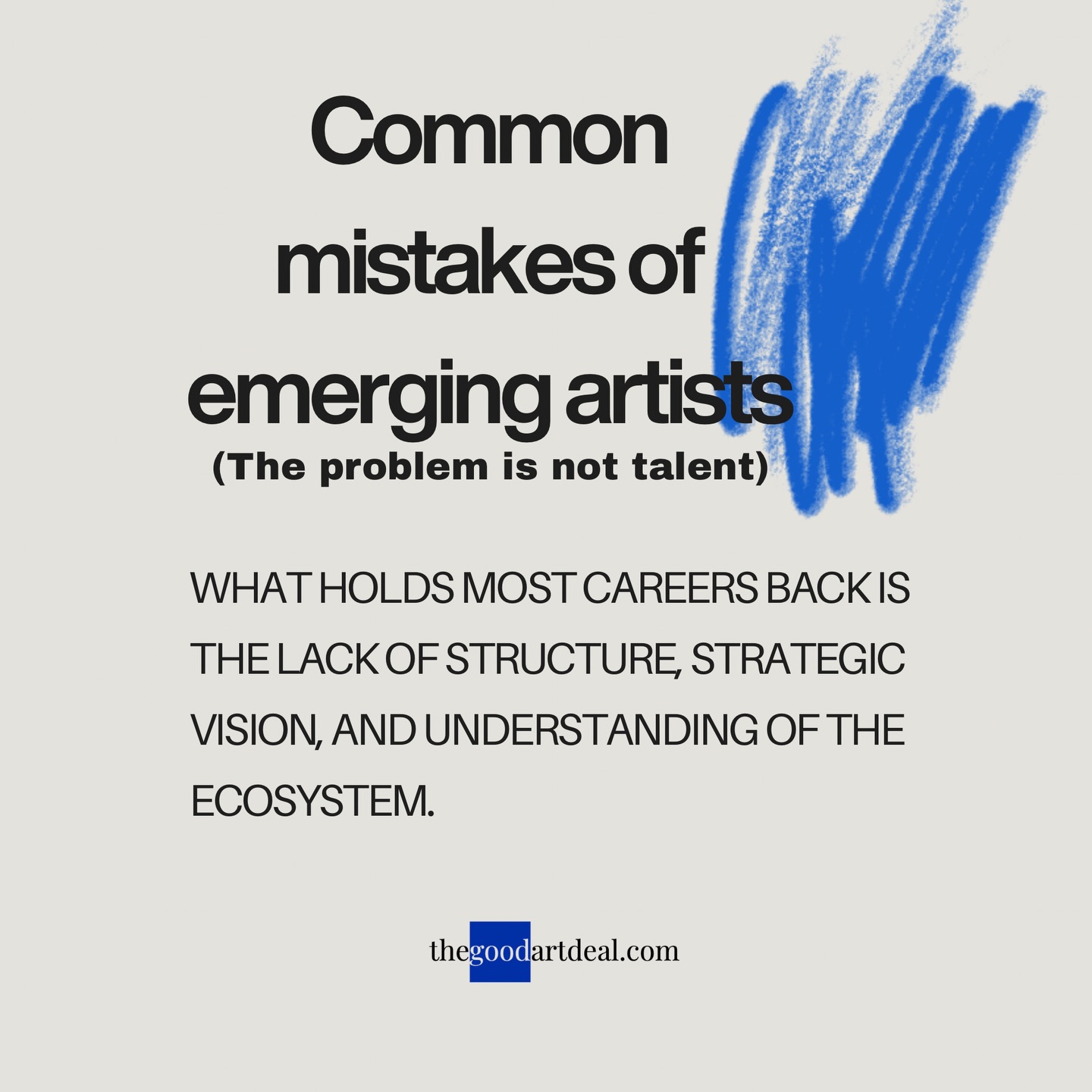 Most emerging artists don’t fail because of lack of talent.
They fail because of lack of structure.
Today there is more visibility than ever, but less clarity.
The art system remains demanding, slow, and highly selective.
It’s about sustaining a vision over time.
#ContemporaryArt #EmergingArtists #ArtMarket #ArtCareer #artistlife