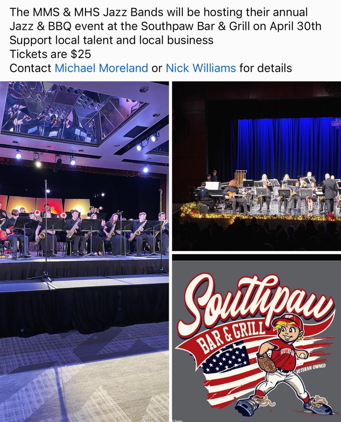 April 30th! We cannot wait for this event!