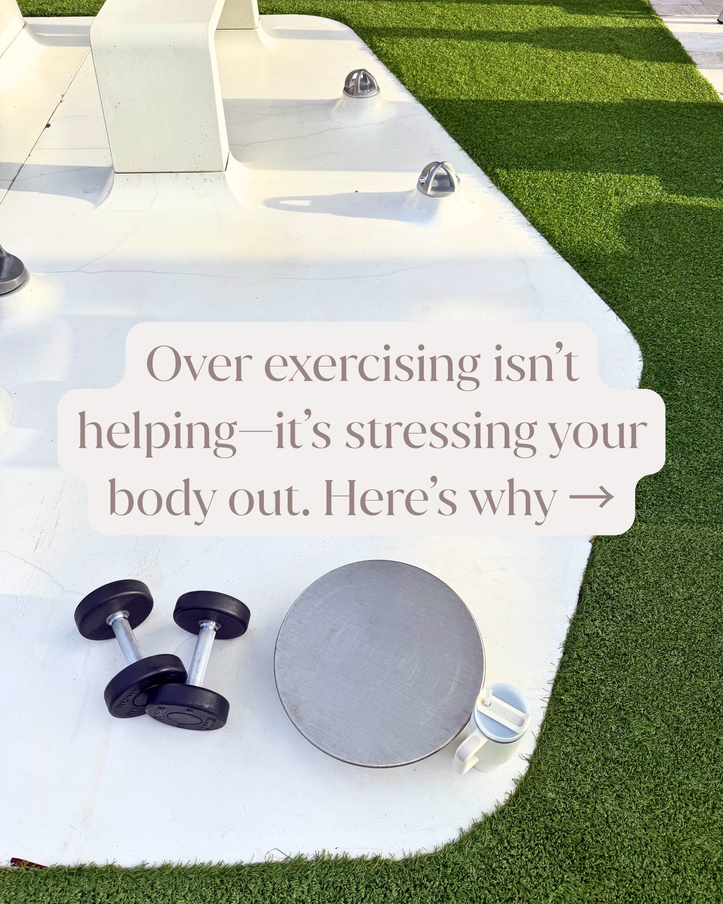 You can be working out more than ever… and still feel exhausted, inflamed, and disconnected from your body.
That’s because over exercising doesn’t always make you stronger—sometimes, it just makes your body more stressed.
And this is where a lot of high-achieving, perfectionistic women get stuck.
It looks like discipline: never missing a workout, pushing through fatigue, always going “all in.”
But internally? It often feels like guilt, pressure, and never being able to slow down.
Research shows that overtraining and excessive high-intensity exercise can increase cortisol, disrupt recovery, and actually make it harder for your body to feel regulated and strong.
The real goal? Consistency + recovery. Walk, strength train without burnout, take rest days, and move gently. Your body needs safety, not stress.
Real strength isn’t built by constantly pushing harder. It’s built by creating a body that can recover, regulate, and bounce back from stress. 🤍
#overexercising #overtraining #relationshipwithexercise #nervoussystemregulation #perfectionismrecovery