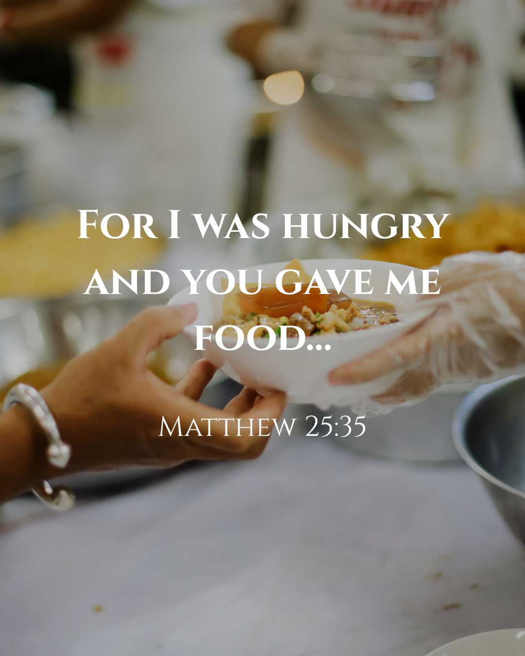 When I was hungry, you gave me something to eat; when I was thirsty, you gave me something to drink." ✨
In the face of poverty, every act of compassion counts. Matthew 25:35 reminds us that God sees every act of compassion we share with those in need as if we had done it for Him.
Join us in sharing love and compassion today. Share your stories of hope, and let’s inspire each other to make a difference. Together, we can transform lives and fight poverty, one small gesture at a time. What will you do today to help someone in need?
#Compassion #hope #Scripture #FeedingtheVulnerable #Matthew25 #AllforGod #MissionPartners