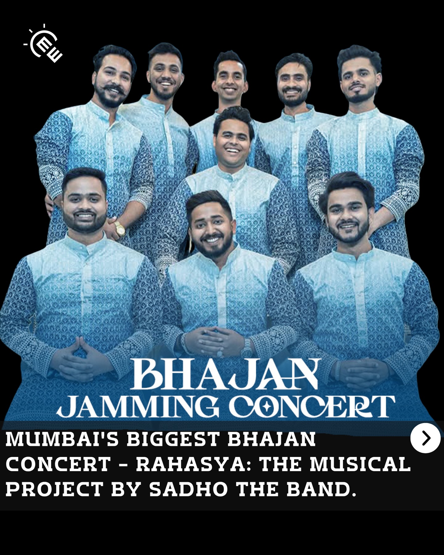 An Evening of Music, Devotion & Spiritual Energy
BJYM Presents : Rahasya - The Musical Project (@rahasyatheproject)
📍 NESCO Hall 4
🗓️ 4th April, Saturday
🕕 6pm onwards
Book your tickets on bookmyshow.com
@emergence_network An Evening of Music, Devotion & Spiritual Energy
BJYM Presents : Rahasya - The Musical Project (@rahasyatheproject)
📍 NESCO Hall 4
🗓️ 4th April, Saturday
🕕 6pm onwards
Book your tickets on bookmyshow.com
@emergence_network