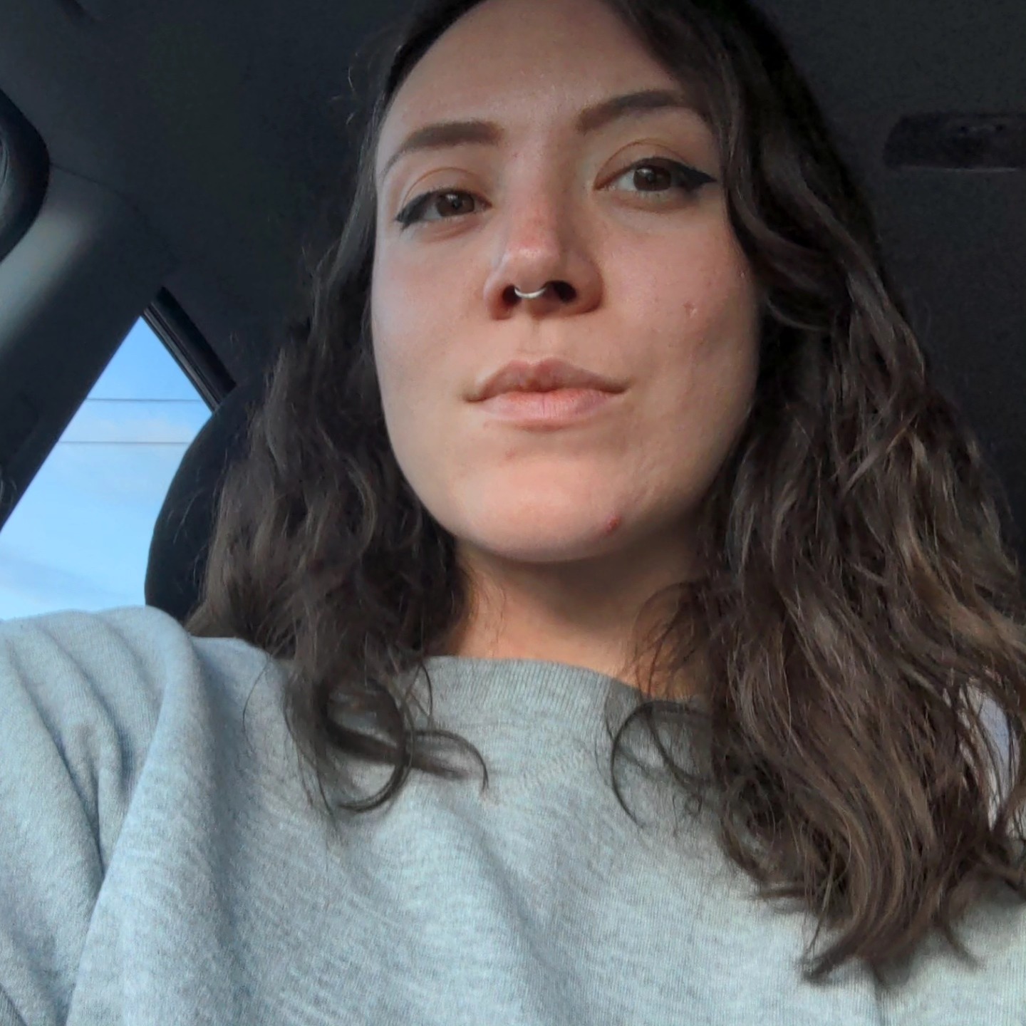 Odd photo dump. Currently drinking watery vanilla tea at my computer while workshopping names for the midwifery practice I'll begin later this year once I finish my training. "Dreaming, after all, is a form of planning" - Gloria Steinem
I haven't taken many selfies lately and slowed down on picture taking in general, so here are a few from the past two months. I don't think I hold my mouth that way in person, 🤷🏻♀️
Out of order - some stickers, a cake made for a friend that looks like a placenta (obviously), an unbothered duck, a pot pie for my cousin, yoto cards played through the aux cord on a long drive home, store bought gingerbread houses after I left homemade dough to harden in the fridge for two weeks instead of overnight. Et cetera. My latch guide will be available soon for those interested and I can get ya the yogurt bowl recipe, too ✨🥣