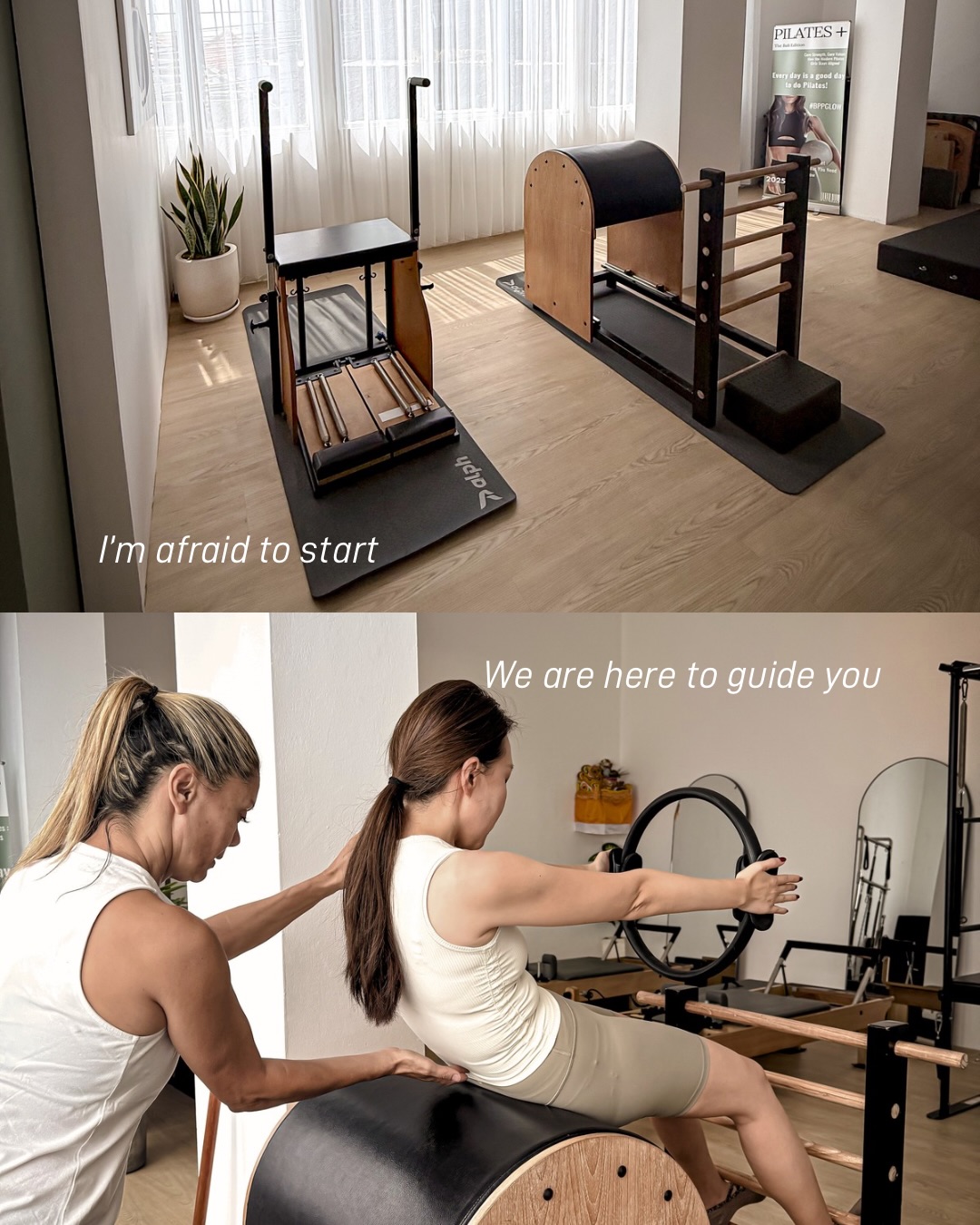 What feels hard now is what makes you stronger over time.
You don’t need to feel ready.
Just show up.
Start with our first class for IDR 245K, continue with our 3 group classes for IDR 840K, or join our apprentice teacher classes.
Book through the link in bio.
Save this or share it with someone who needs the push.
#BaliPilatesPlus
#PilatesInBali #MindfulMovement #ReformerPilates #StartWhereYouAre