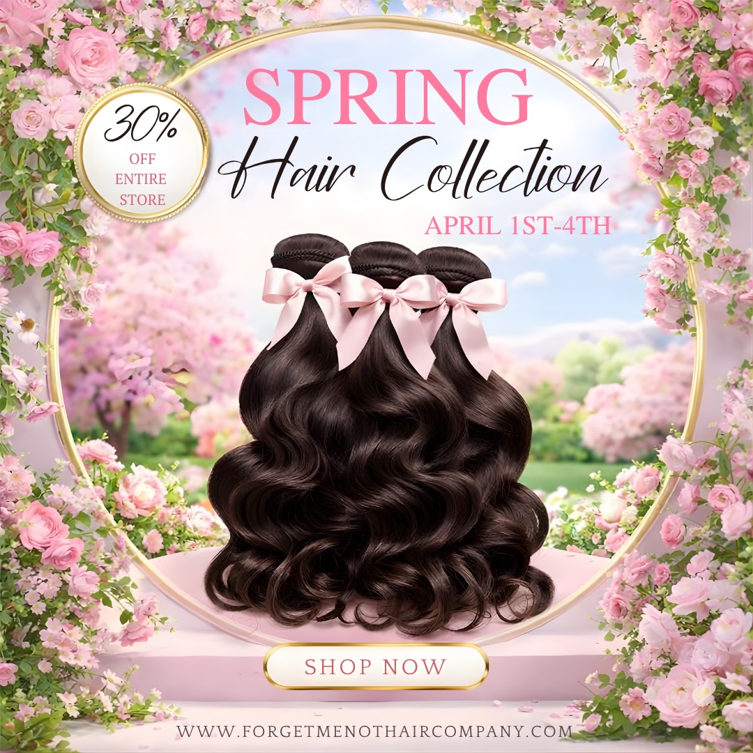 🚨 Glam Alert! 🚨 30% off your entire dream haul (💇♀️ yes, all hair)! PLUS 🎉: Every purchase enters you into a draw to win a $220 micro weft install! AND 📦: Free delivery on all orders! Use code: SPRINGGLAM at checkout! Don’t walk—run 🏃♀️ to that link in bio! ✨ April 1st- 4th #microweftextensions #springhairsale #torontorawhair #hairsale