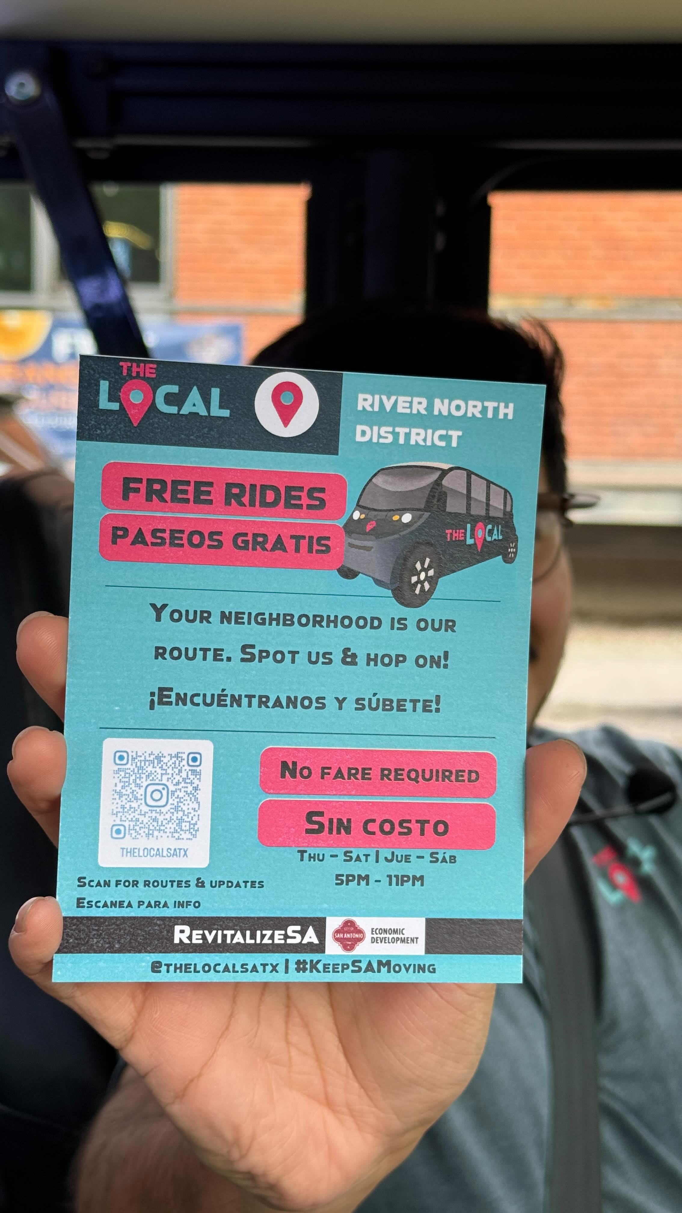 We’re coming to @rivernorthdistrictsa ! 🚌🔋😊
#sanantonio #micro #transit #electric #rivernorthsa