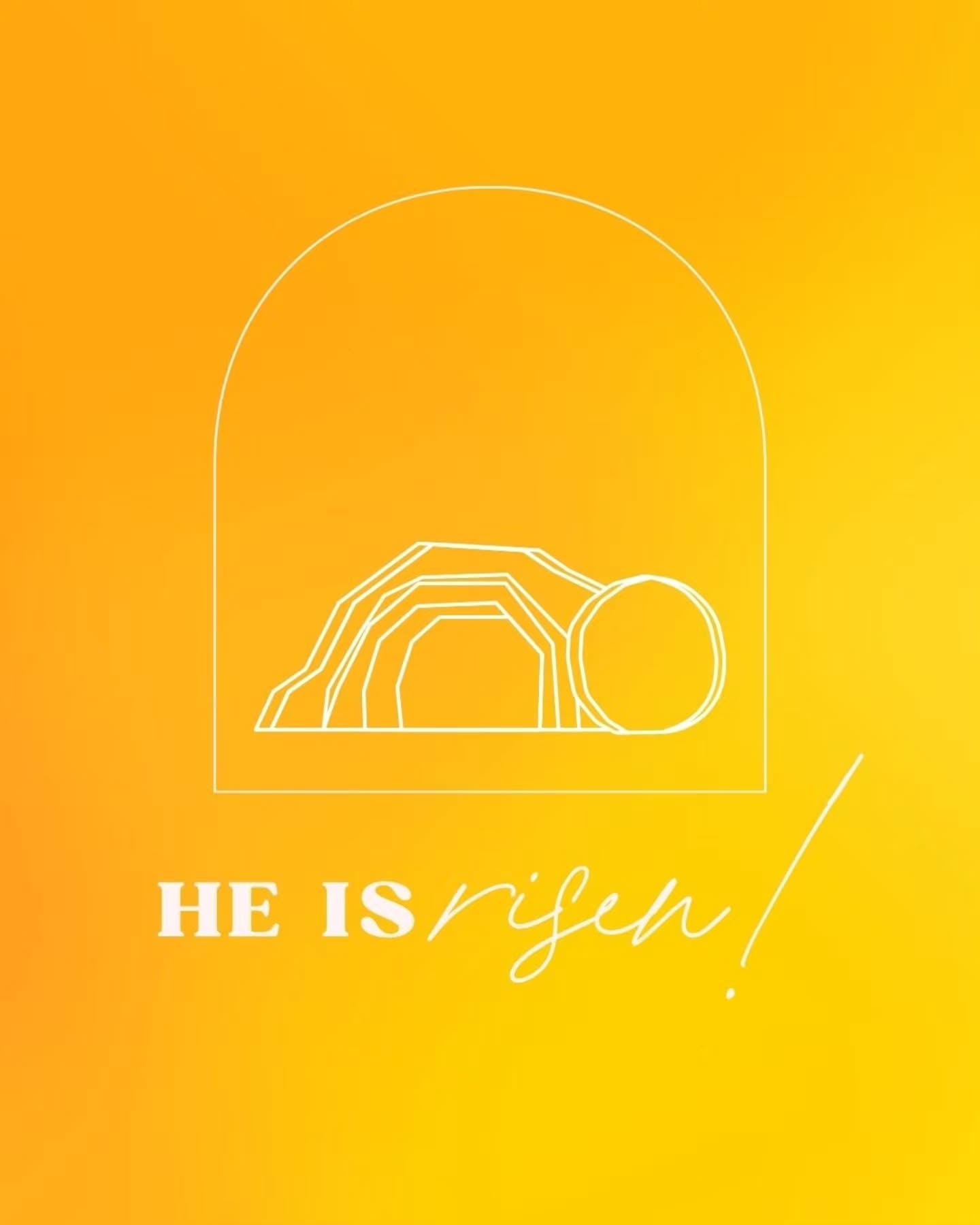 Easter Sunday is here... the day that changes everything 🙌 The grave is empty. Hope is alive. He is risen! Jesus lives!
“Praise be to the God and Father of our Lord Jesus Christ! In his great mercy he has given us new birth into a living hope through the resurrection of Jesus Christ from the dead.” — 1 Peter 1:3