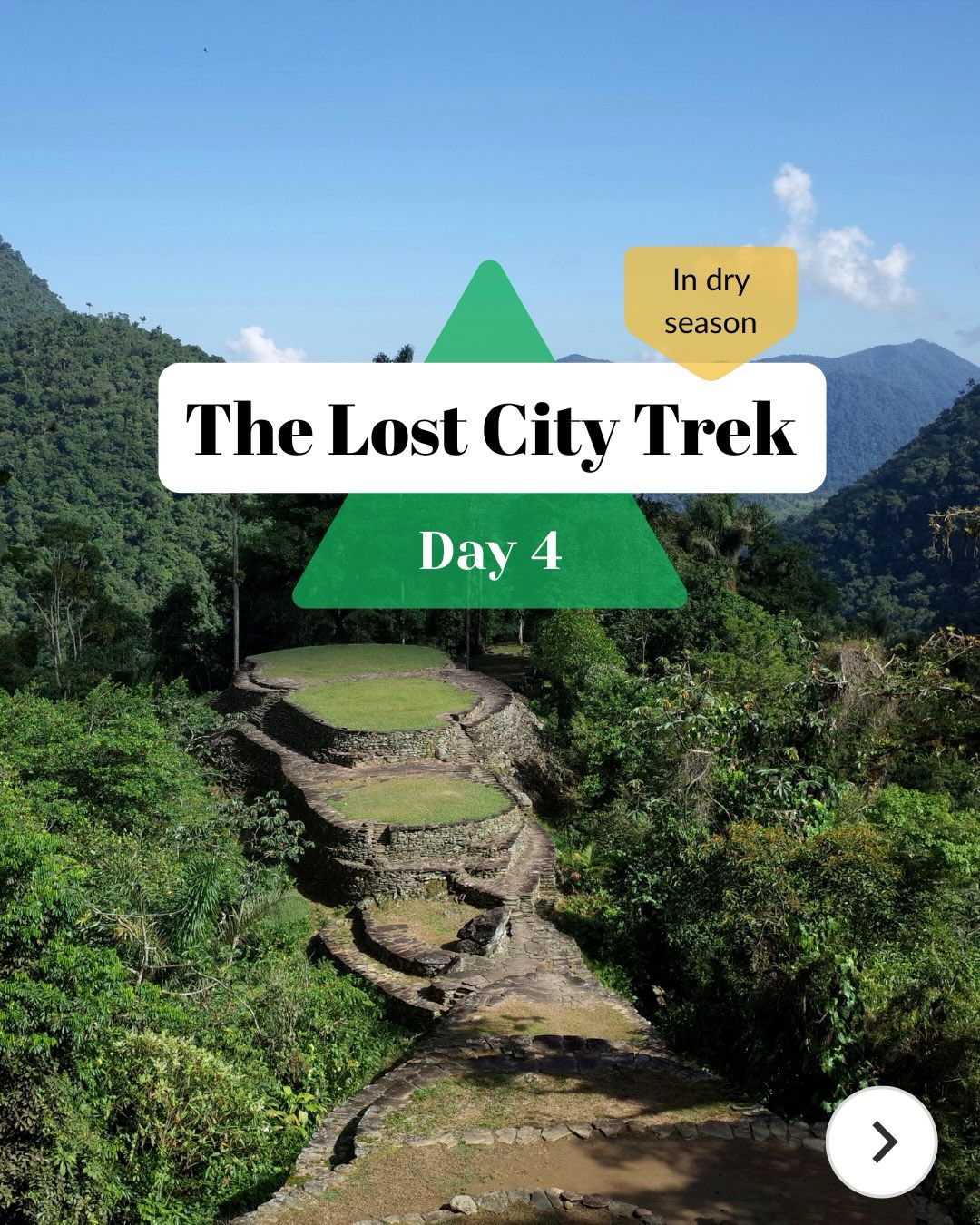 Day 4 = challenge + reward
Two peaks ✔️
Waterfall break ✔️
Strong sun ✔️
Cold beer at the finish ✔️
Would you do this trek? 🌿🍺
Día 4 = desafío + recompensa
Dos cumbres ✔️
Descanso junto a una cascada ✔️
Sol intenso ✔️
Cerveza fría al llegar ✔️
¿Te animarías a hacer esta ruta? 🌿🍺
#LostCityTrek #CiudadPerdida #ColombiaNature #HikingAdventure #lasierranevadasantamarta