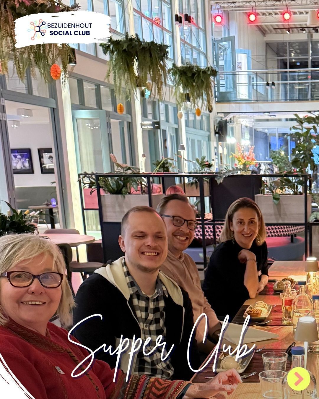 Another beautiful Supper Club evening ✨
Thank you to everyone who joined us and made it such a warm and welcoming night 💛
Check out what’s coming up 👉 @bezuidenhoutsocialclub
#SupperClub
#CommunityDinner
#BezuidenhoutSocialClub
#InterLocals
#Bezuidenhout
#TheHague
#internationalcommunity
#TheHagueEvents
#DenHaagCommunity