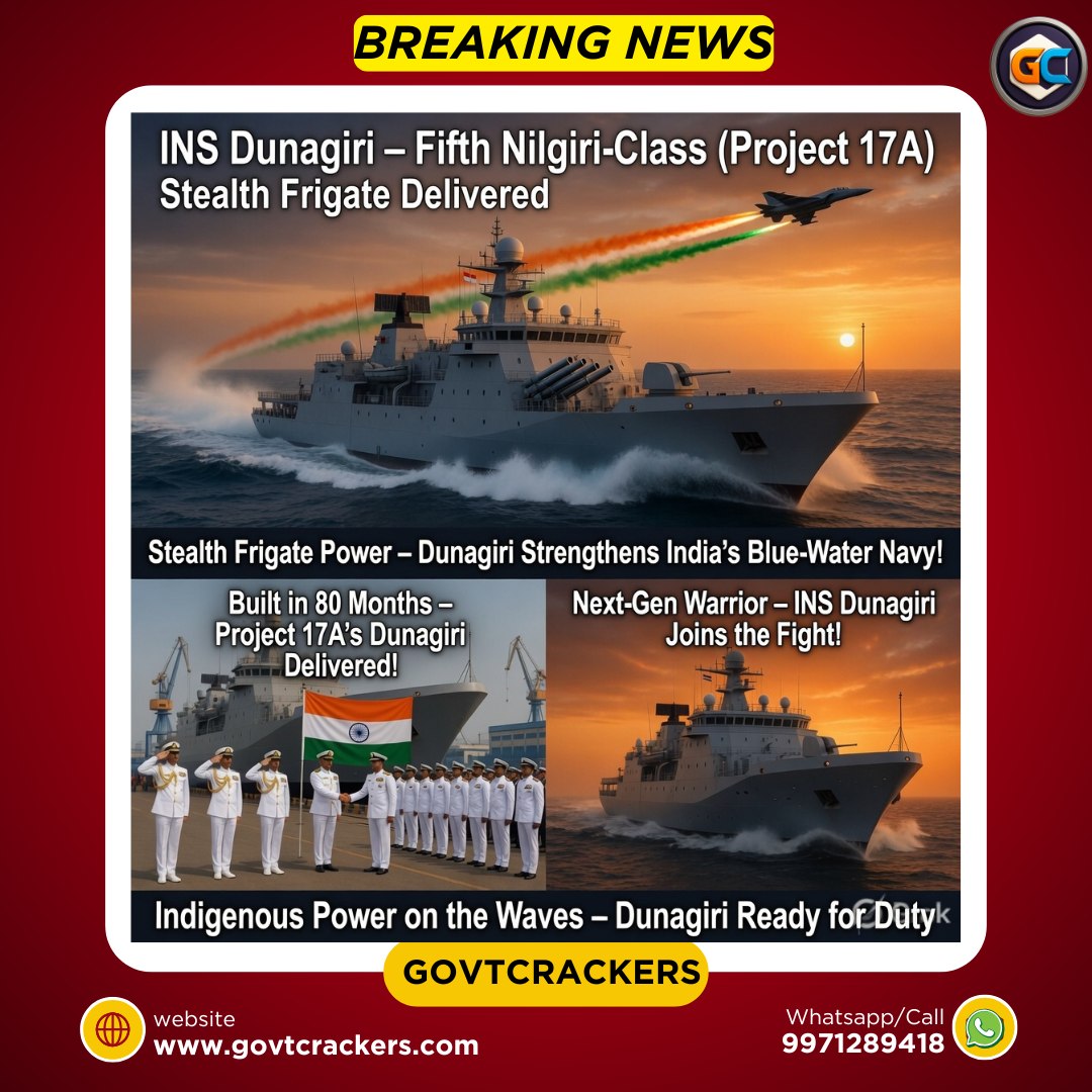This Isn’t Just a Warship… This Is Stealth Redefined.
It doesn’t announce its presence.
It doesn’t show up on radar easily.
By the time you notice it… it’s already in control.
⚓ **INS Dunagiri – India’s 5th Nilgiri-Class (Project 17A) Stealth Frigate is here.**
🌊 Built for blue-water dominance — deep seas, long missions, total control
🎯 Mission profile: **Strike. Defend. Dominate.**
💥 BrahMos launchers ready. Advanced sensors locked. Multi-domain warfare capable.
Cutting through the ocean at full speed, **INS Dunagiri** is a masterpiece of stealth engineering. Its low radar signature design, sleek hull, and integrated superstructure make it incredibly difficult to detect—giving India a critical edge in modern naval warfare. Above, the roar of fighter jets and the tricolour streaking across the sky symbolize one thing: **total maritime supremacy.**
⚡ *This is not presence. This is power projection.*
At the GRSE shipyard, history is made—after 80 months of precision engineering, dedication, and innovation, Dunagiri is delivered to the Indian Navy. Officers and shipbuilders stand united beneath the national flag, marking a milestone in India’s journey toward self-reliant defence capability.
🔍 **Next-Gen Combat Systems**
From advanced radar and electronic warfare suites to supersonic strike capability, Dunagiri is built to handle threats across air, surface, and subsurface domains. It’s not just a ship—it’s a floating combat network.
🇮🇳 **Indigenous Strength. Global Impact.**
A proud symbol of *Atmanirbhar Bharat*, proving India can design and deliver world-class stealth warships ready for any mission, anywhere.
🔥 **Aggressive. Silent. Unstoppable.**
With its sharp stealth profile cutting against a blazing horizon, Dunagiri doesn’t just join the fleet… it elevates it.
👀 In the vast blue ocean… some power is visible.
Some… is designed to stay unseen.
🔥 Drop a 🇮🇳 if you’re proud of India’s naval शक्ति.
#INSDunagiri #IndianNavy #Project17A #StealthFrigate #NavalPower #BlueWaterNavy #DefenceIndia #MakeInIndia #AtmanirbharBharat #MilitaryTech #Warship #IndiaStrong #MaritimeDominance #StrategicPower #OceanSecurity #DefenceForces #NavalStrength #Brah