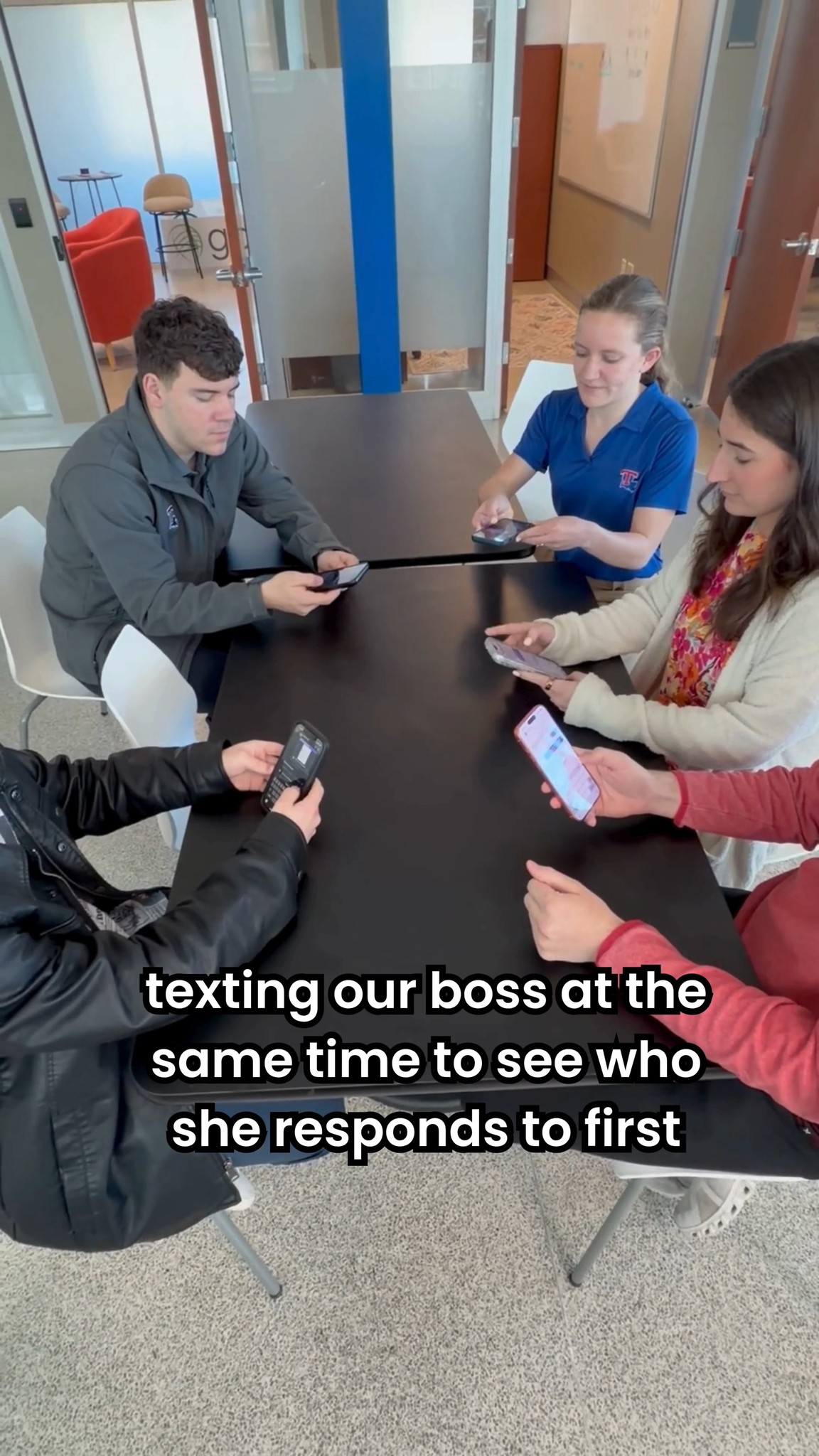 April Fools felt like the perfect time to run a completely harmless experiment in the Ruston office. We wanted to see what would happen if everyone texted the boss at the exact same moment.
Everyone sent the same message at the same time with no heads up.
For a brief moment, it seemed like we might get away with it. Then the reply came through and made it clear the experiment was over. She caught on quickly, called it out, and let us know in the nicest way possible that she was not going to pick favorites.
So technically, the prank failed.
What it proved was better than whatever result we expected. In manufacturing, timing and coordination matter, but so does awareness. When people are paying attention, you cannot game the system, even on April Fools.
In the end, there was no winner and no favorite, just a boss who was one step ahead and a team that ended up with a better story than the prank itself.
#AprilFools #Manufacturing #WorkplaceCulture #Leadership
