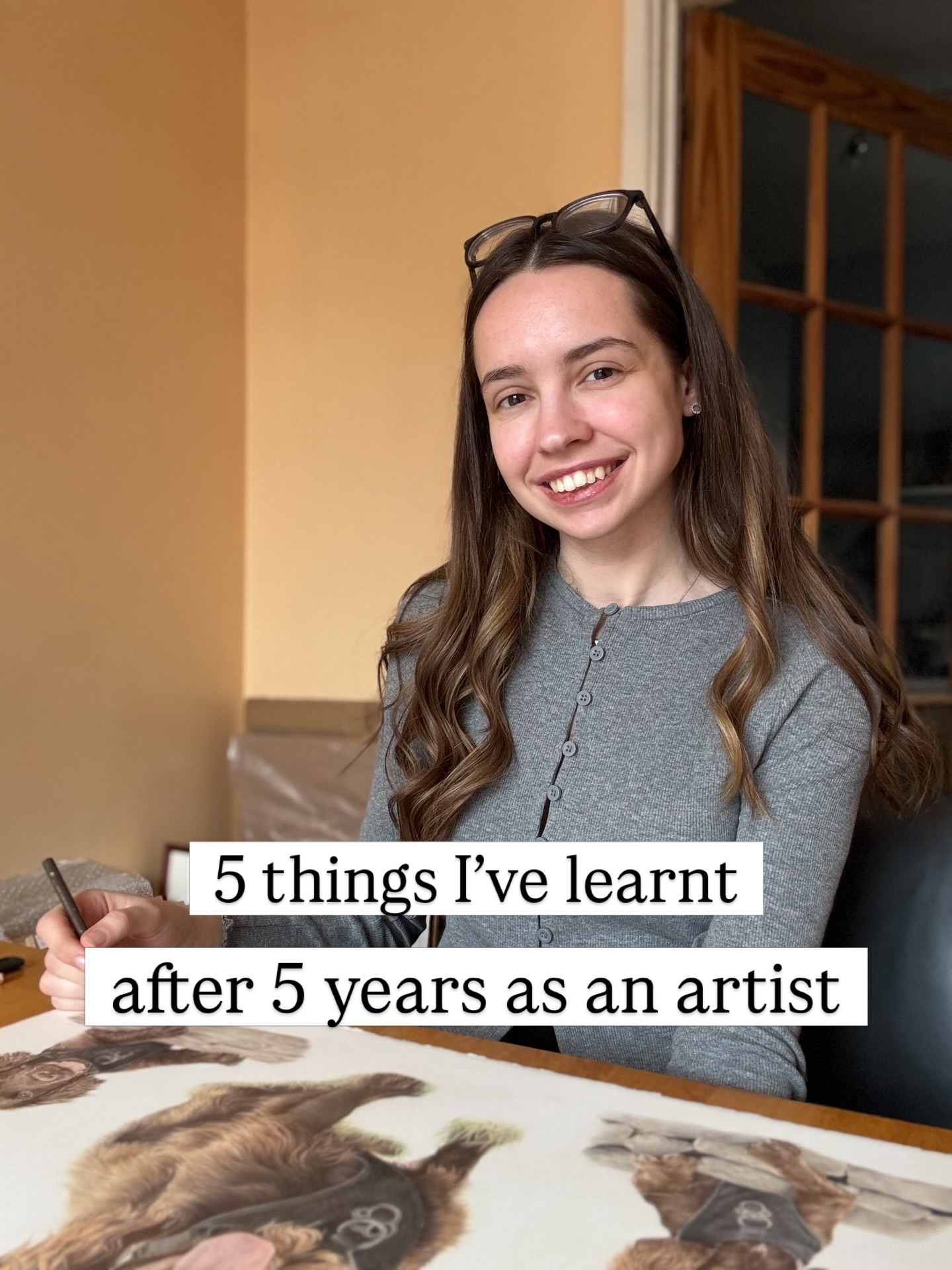 Number 5 took the longest to learn.. but so worth understanding! 😅
Artists, what’s one thing you wish you knew before you started?
#petportraitartist #petportraits