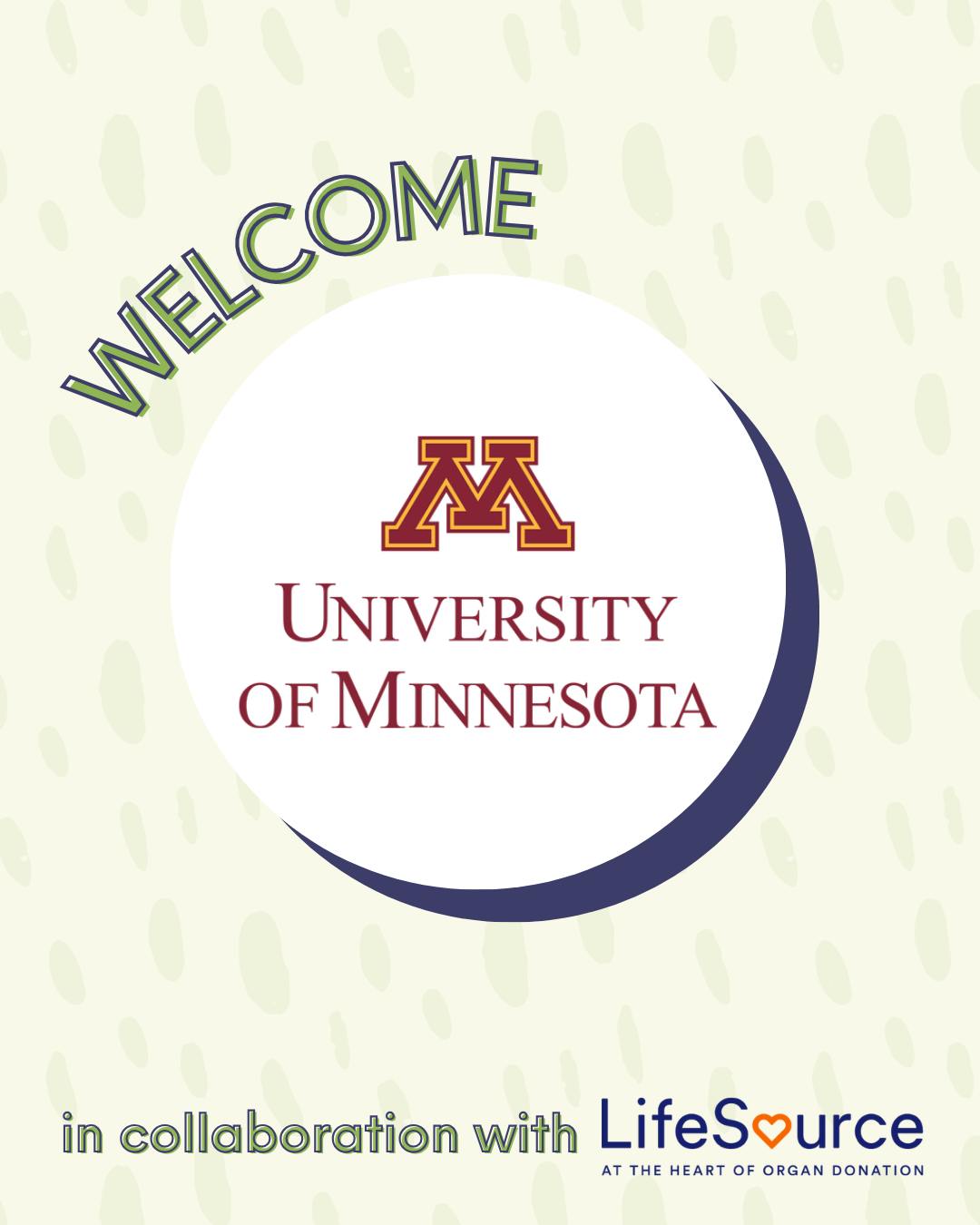 A big welcome to @sodaumn! 🤗 With support from @lifesourcemndak, these students are ready to make a difference.