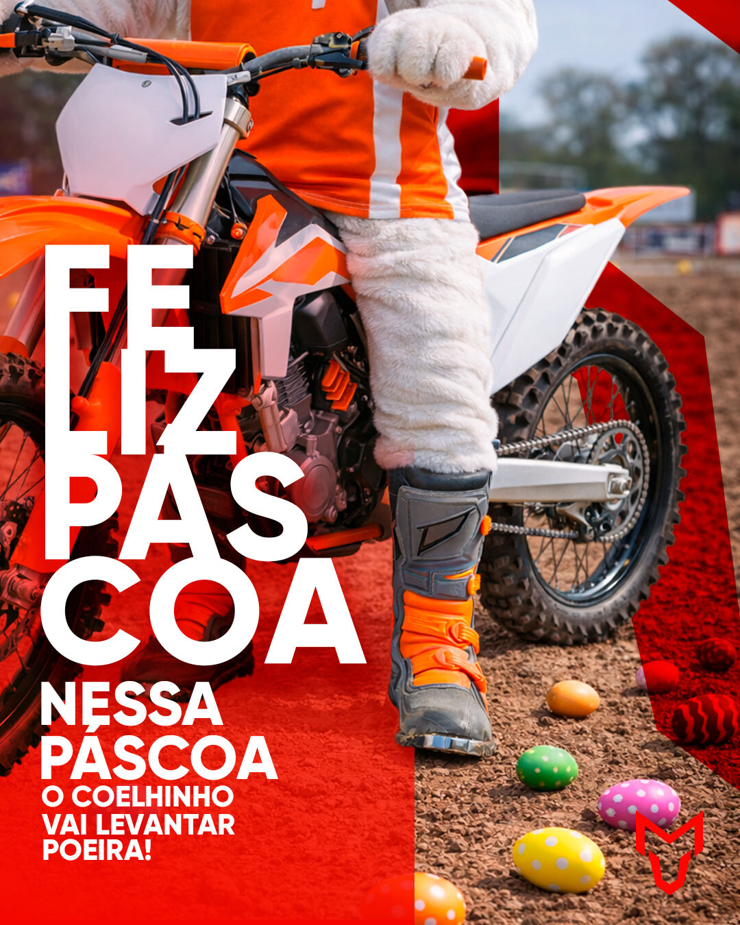 🐰💨 FELIZ PÁSCOA COM ADRENALINA!
Aqui o coelhinho não traz chocolate…
ele levanta poeira! 🏁🔥
Se é pra acelerar, que seja com estilo, proteção e atitude Red Dragon.
Porque quem vive o off-road de verdade, sabe: não é só sobre pilotar… é sobre dominar a pista! 🐉💪
👉 Garanta já seu equipamento Red Dragon e venha acelerar com a gente!
#RedDragon #MotocrossBrasil #EnduroLife #OffRoadBrasil #AceleraComEstilo #ProteçãoDeVerdade #AdrenalinaPura #PáscoaOffRoad #CoelhoNaPista #LevantaPoeira #MotoLife #Trilha #MXBrasil