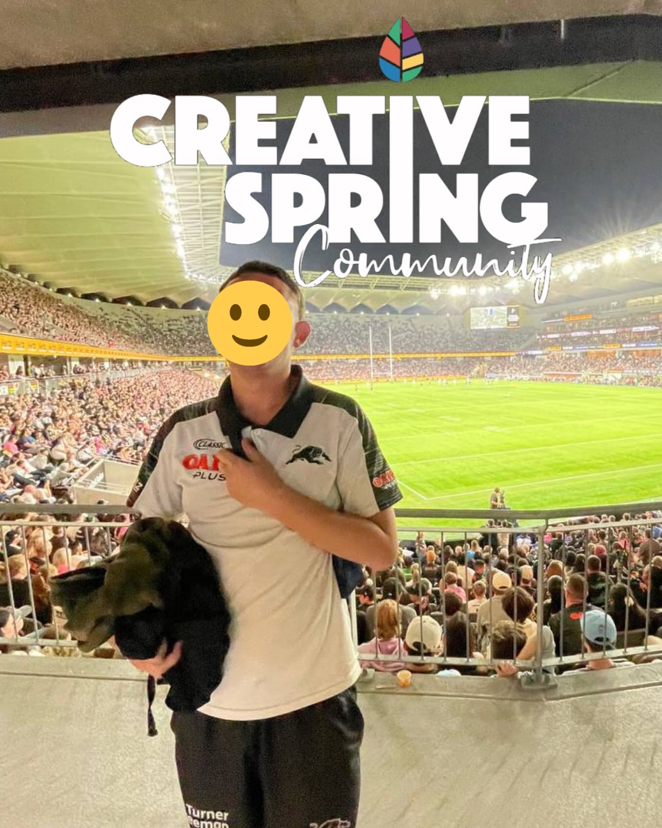 What a game for the young fella to watch! @penrithpanthers