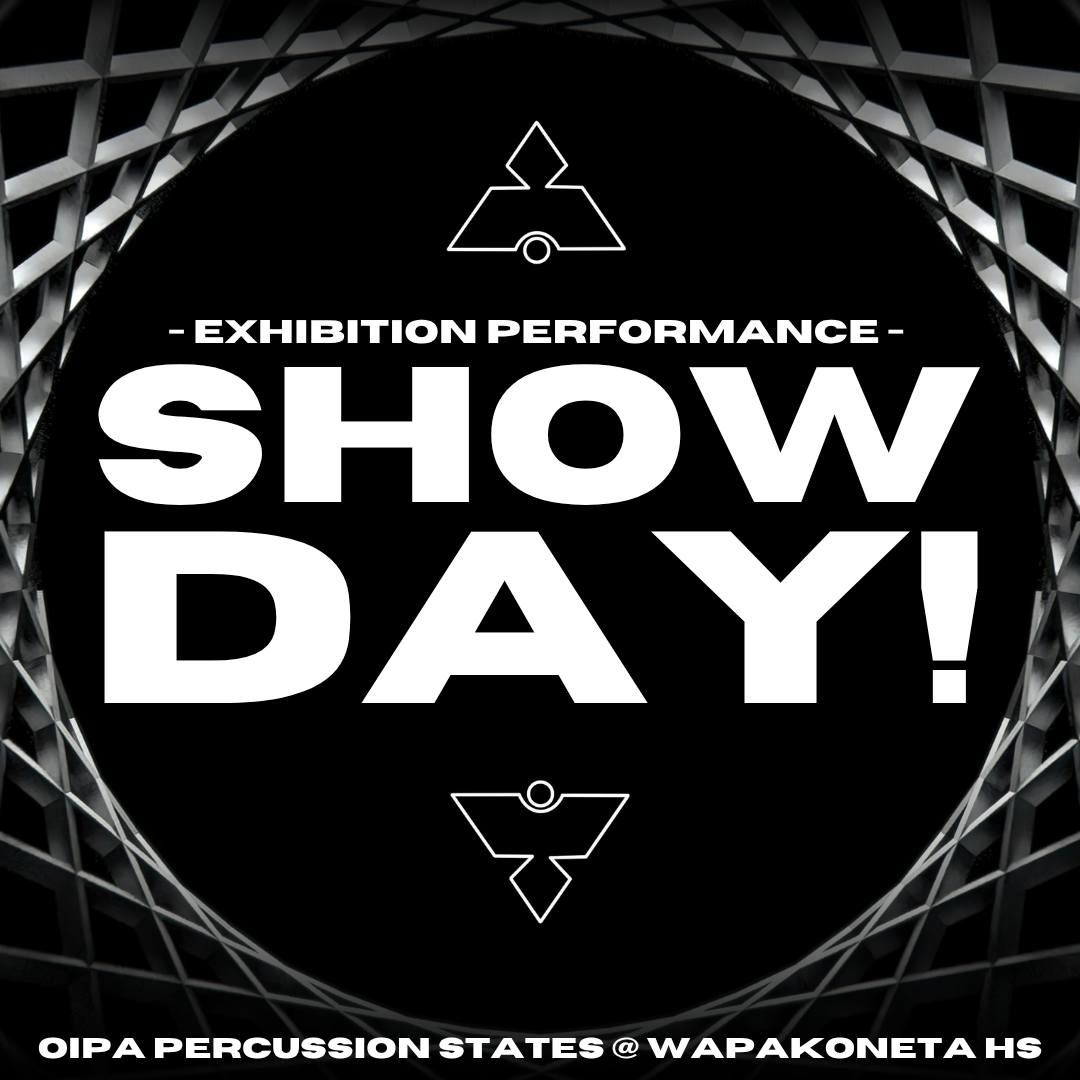 We're performing at OIPA Percussion State Championships tonight!! Will we see you there?