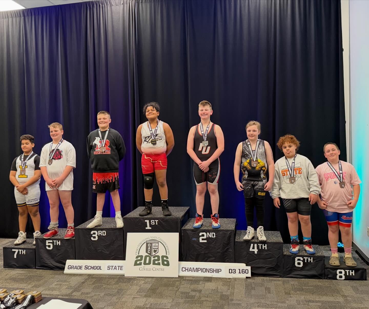 A huge congratulations to both Andrew and Konnor for their respective 5th and 6th OAC State Tournament finishes today!