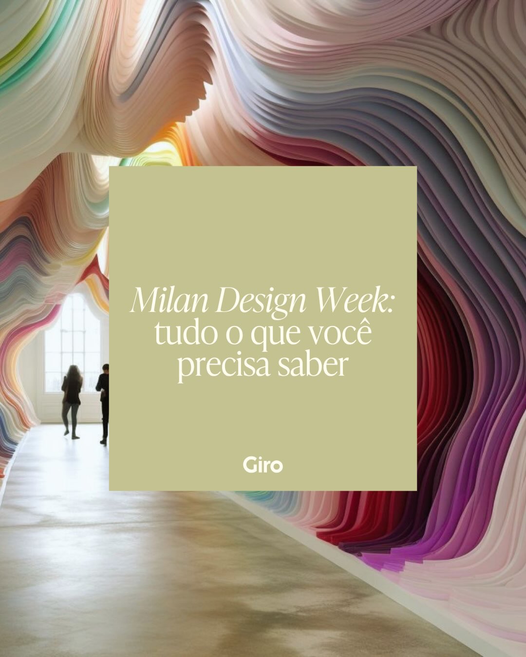 A Milan Design Week (MDW) está chegando e, durante uma semana, Milão muda de ritmo🚶🏻♀️🏙️
A cidade se transforma, e o design deixa de estar apenas nos objetos para ocupar a cidade inteira.
A MDW vai muito além do Salone del Mobile. É no Fuorisalone que Milão revela seu lado mais inesperado, entre instalações, exposições e experiências espalhadas por diferentes bairros.
Com tanta coisa acontecendo ao mesmo tempo, a Giro preparou um pequeno guia para ajudar você a navegar a semana com mais clareza. A experiência não está em ver tudo, mas em saber escolher onde ir, quando ir e o que realmente faz sentido para você.
E para viver tudo isso com mais facilidade, o apartamento da Giro também é um ponto de partida estratégico no coração de Milão 🏡
#milandesignweek #dicasdemilao #semanadomoveldemilao