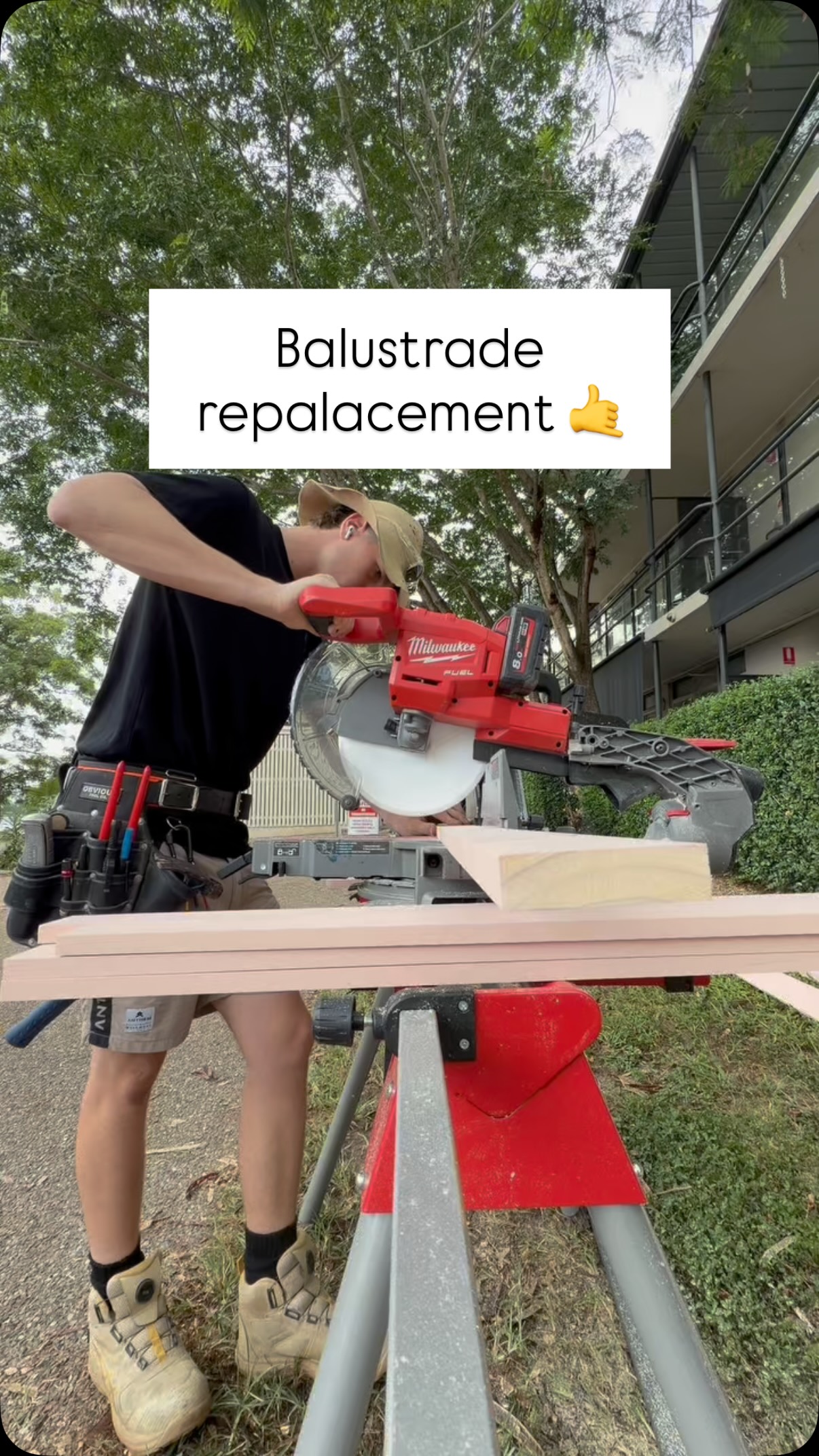 Another solid upgrade completed in Red Hill, QLD 🔨
We recently carried out a partial replacement of balustrading and staircases, bringing this space back to life while improving safety and durability, removing any existing rot.
Next on the list, we’re hoping to return and replace the stair landings, which are starting to show signs of rot and could become unsafe over time.
If you’ve got any carpentry work that needs attention - whether it’s repairs, upgrades, or full transformations - get in touch with our team today 👇
Built right. Built to last
Team member: School based apprentice - Mason
#brisbanebuilder #tradielife #carpentryqld #constructionlife #carpentrywork