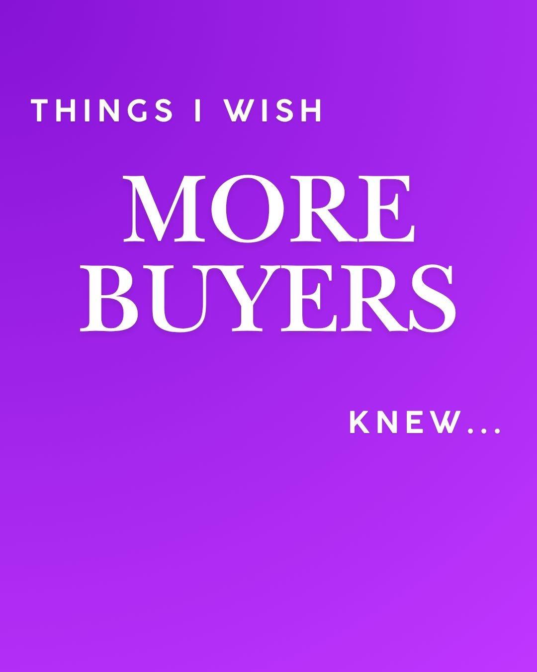 Most people wait too long because they’re trying to be “perfect” first. That’s not how this works.
You don’t need to have everything figured out before you start. You just need guidance, and that’s where I come in.
If you’re thinking about buying a home, let’s have a real conversation.