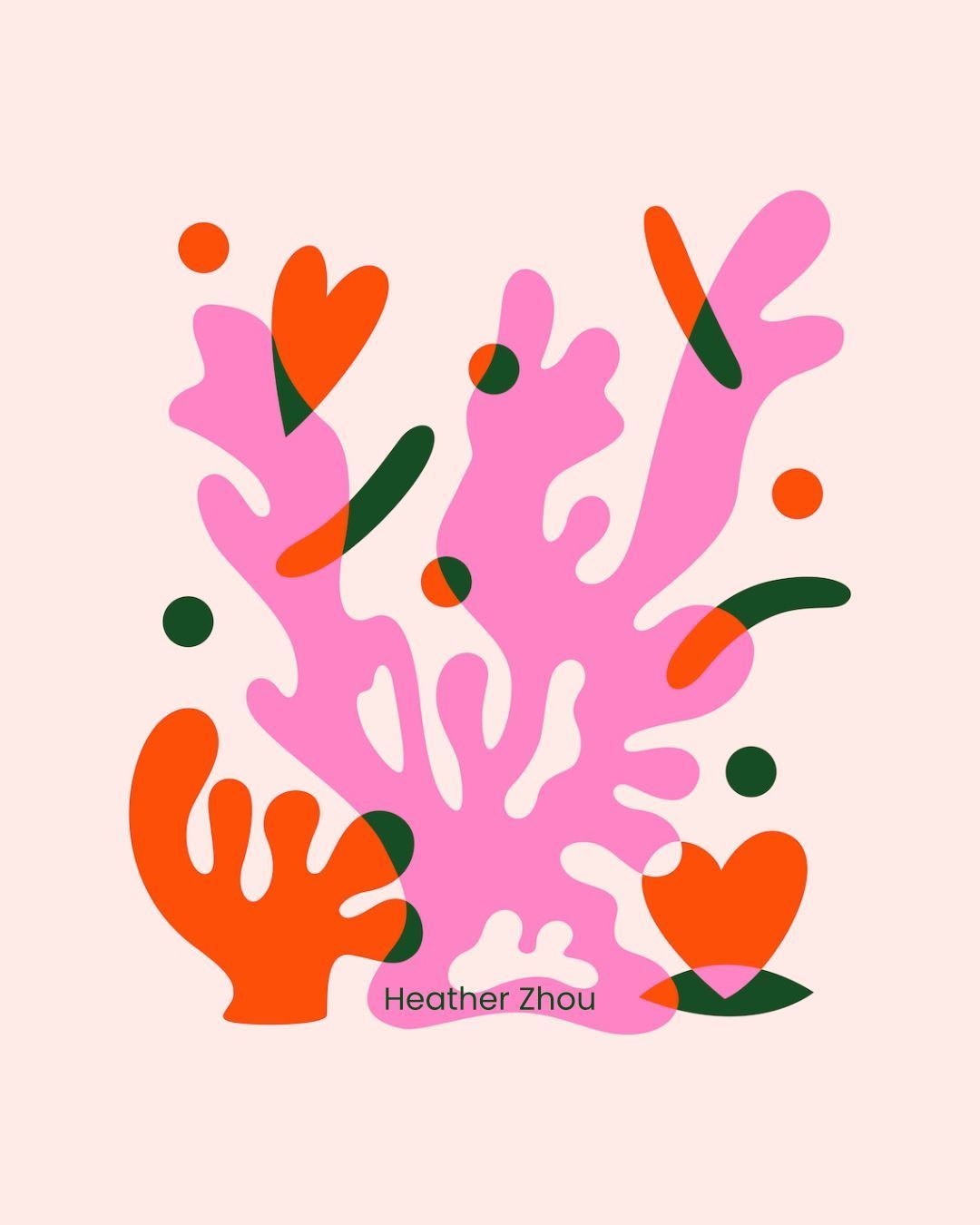 Dancing corals.
This is also an entry for #slowdownprint2026 hosted by @slowdownstudio
#abstractart #organicart #intuitiveart #abstractdesign