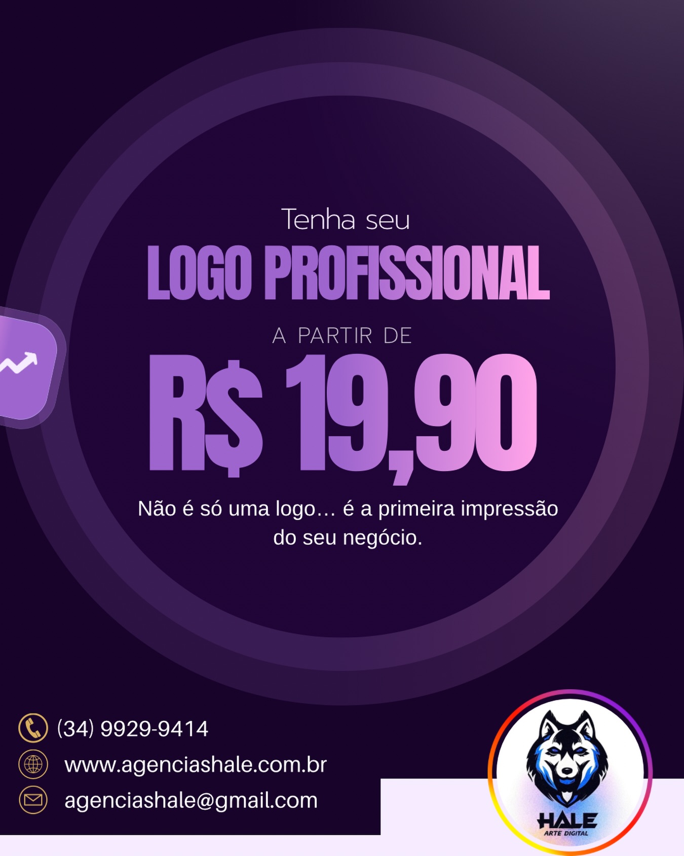 Se sua empresa não tem um logo profissional, você já está perdendo clientes.
A primeira impressão é o que define se o cliente vai confiar no seu negócio… ou ignorar você.
Eu crio logos profissionais a partir de apenas R$19,90 🔥
✔ Ideal pra quem está começando
✔ Entrega rápida
✔ Várias opções pra escolher
Pare de parecer amador e comece a vender de verdade.
📲 Me chama no WhatsApp com a palavra LOGO
⚠️ Vagas limitadas essa semana