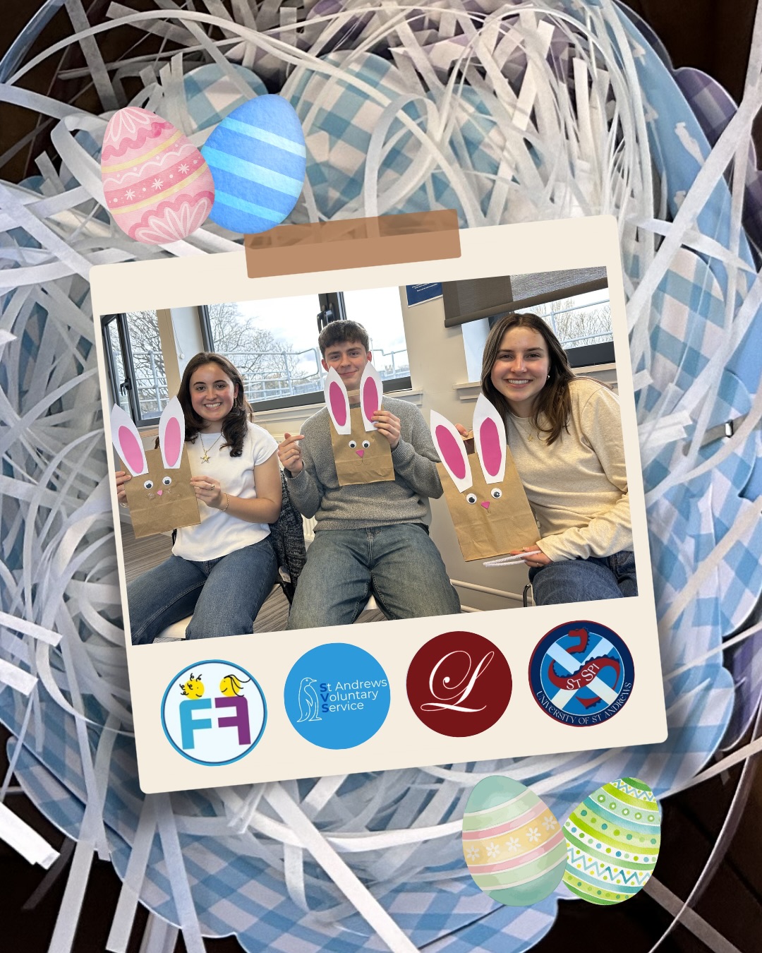 Thank you to everyone who came to assemble Easter goodie bags for Families First in collaboration with @thelumsdenclub and @spistandrews !
Happy Easter! 🐣🌷🐇