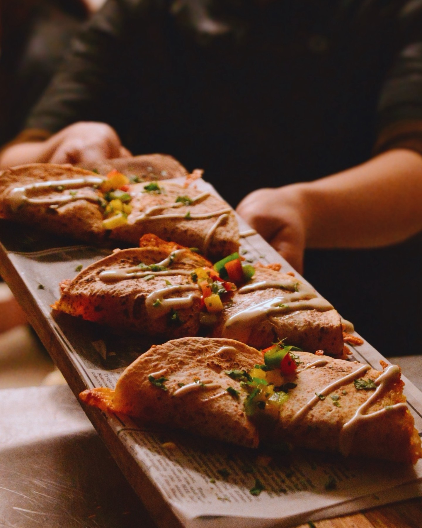 It’s pronounced Kay-suh-dee-yuh. But you can call it delicious.
Our quesadillas are cheesy, melty, and the perfect excuse to skip the fork. Go ahead, dive in.🧀
#QuesadillaGoals #CheesyDelight #FingerFoodFriday