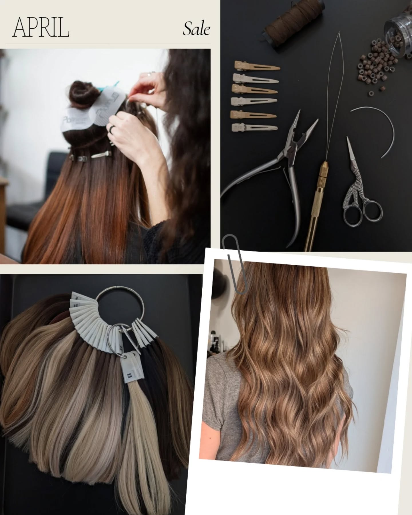 No this is not a prank! Hair extensions are 40% off the entire month of April. This is for just the hair, service for install is still regular price. If interested I recommend booking an extension consultation to go over how much hair and what length would be needed for your hair goals.
Booking is easy through our website:
www.cultivatehairlounge.com