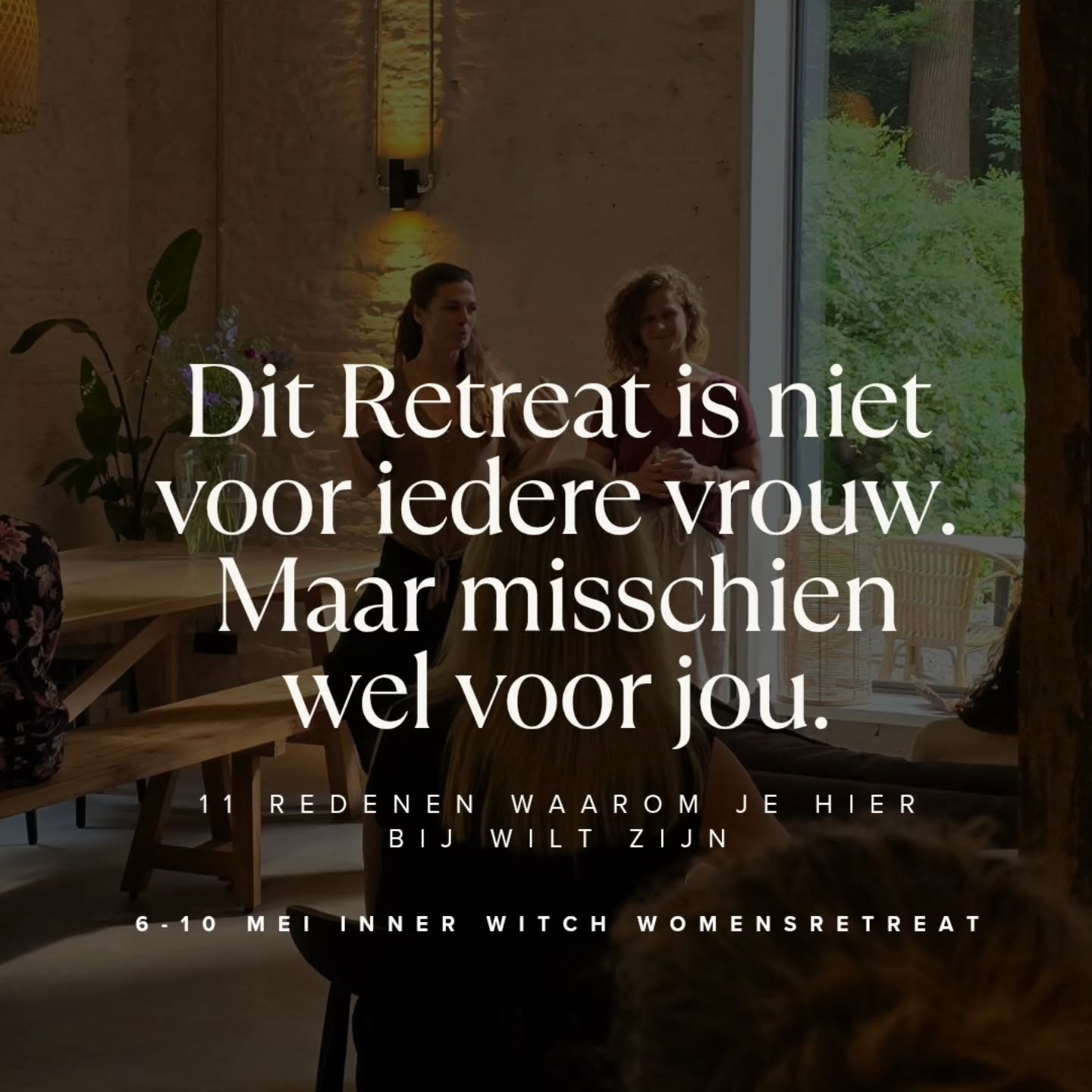 :》》11 Redenen waarom je bij dit retreat wilt zijn.
Dit retreat is niet voor iedere vrouw, daar ben ik eerlijk in. Herken je jezelf in de onderste 11 Redenen? Dan ja, dan is dit retreat misschien wel voor jou.
1. Je verlangt ernaar om meer thuis te komen in jezelf.
2. Je verlangt naar meer rust, verstilling en bezieling.
3. Je verlangt naar verbinding met andere gelijkgestemde vrouwen.
4. Je verlangt naar (meer) verbinding met moeder natuur.
5. Je wilt graag (meer) in je kracht staan.
6. Je wilt jouw vrouwelijke energie meer omarmen.
7. Je wilt je veiliger voelen in jezelf en in de wereld.
8. Je wilt onderdeel zijn van de verandering die zo hard nodig is in de wereld.
9. Je wilt jezelf bevrijden van pijn en van wonden van het verleden.
10. Je bent toe aan een volgende stap in je leven.
11. Je wilt jouw Inner Witch helen en activeren.
Dit zijn persoonlijke redenen, hele goede redenen om bij het INNER WITCH RETREAT (6-10 mei) te willen zijn.
Maar vergeet ook niet dit:
• Vijf dagen lang je terugtrekken op een inspirerende, stille plek midden in de natuur.
• overheerlijke en hoogwaardige plantaardige en vegan maaltijden gemaakt door chef @la.mama.gaia
• diep helend en inspirerend programma gevuld met diverse activiteiten, cirkels en (plant) ceremonies, stembevrijding, lichaamswerk en energie healing.
Het Inner Witch Retreat is voor de vrouw die haar eigen kracht, wijsheid en zachtheid wil herinneren en omarmen.
Er zijn nog plekken, sluit jij aan bij deze cirkel?
Comment 'retreat' en stuur alles naar je toe.
Of comment DM en laten we contact hebben, ik geef graag antwoord op je vragen.
Liefs Yolentha
Vrouw van de Aarde.