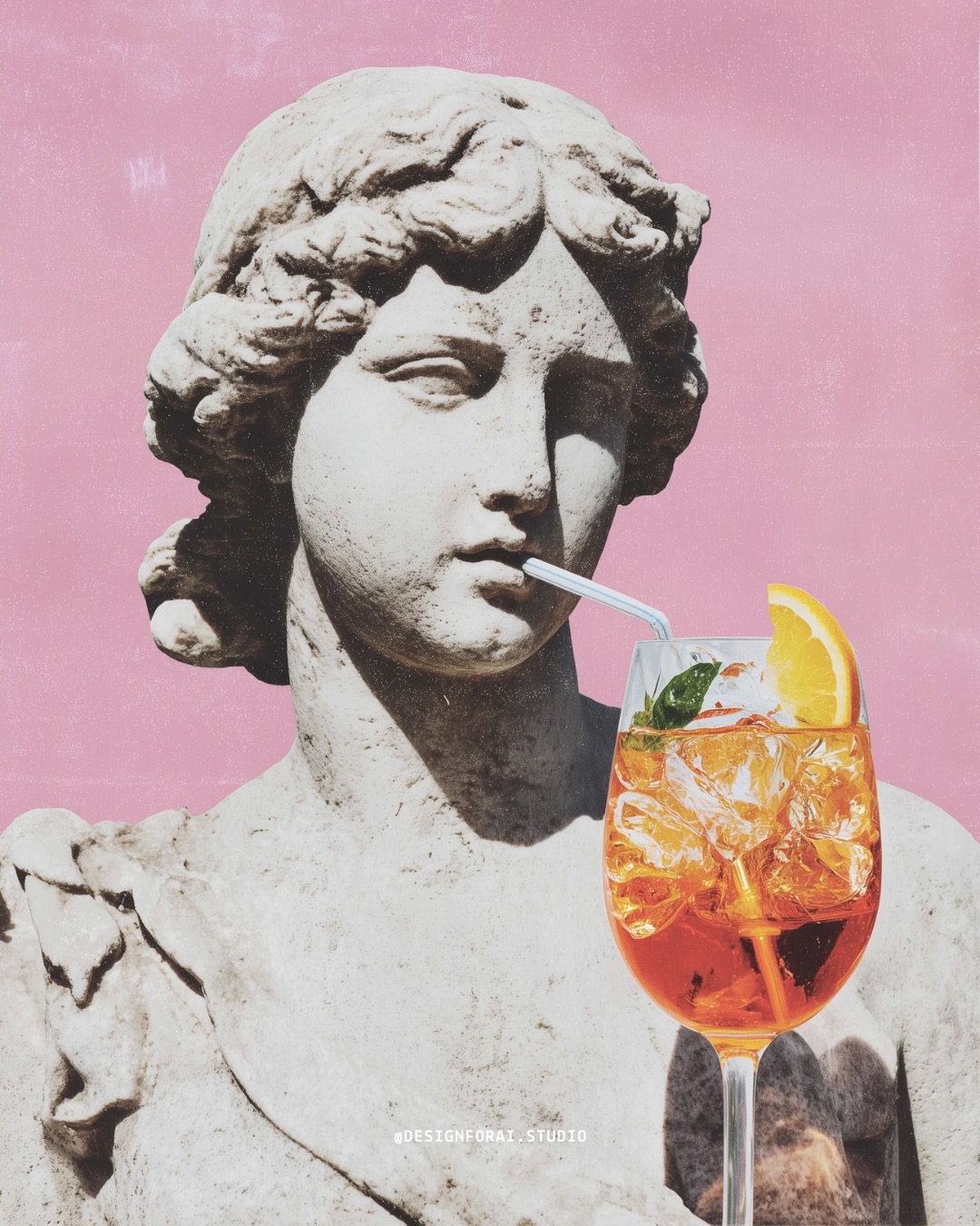POV: eres una estatua y alguien te pasa un Spritz 🍊🏛️🍹
De pronto, la eternidad ya no es suficiente.
Esta pieza recontextualiza la escultura clásica como un sujeto activo de consumo. La figura de mármol, históricamente ligada a la permanencia y la contemplación, se desplaza hacia un instante de inmediatez, placer y ritual.
El Aperol Spritz de @campariofficial deja de ser solo una bebida para convertirse en un signo cultural. El color, la frescura y la temporalidad irrumpen en contraste con el peso, la neutralidad y la quietud de la piedra. En esa tensión emerge una nueva narrativa, donde patrimonio y estilo de vida ya no se oponen, sino que se entrelazan.
Desde @designforai.studio, esta composición se entiende como un sistema de significado. Nada es accidental. Cada elemento está dirigido: el busto clásico como símbolo de legado, el spritz como encarnación del ocio contemporáneo y el contraste cromático como detonante del deseo.
El resultado no es un collage, es un desplazamiento cultural.
Del artefacto a la experiencia. Del objeto al momento.
-
POV: you’re a statue and someone hands you a Spritz 🍊🏛️🍹
Suddenly, eternity isn’t enough.
This piece recontextualizes classical sculpture as an active subject of consumption. The marble figure, historically tied to permanence and contemplation, is displaced into a moment of immediacy, pleasure, and ritual.
The Aperol Spritz of @campariofficial becomes more than a drink, it becomes a cultural signal. Color, freshness, and temporality disrupt the weight, neutrality, and stillness of stone. Within this tension, a new narrative emerges, where heritage and lifestyle no longer oppose each other, but converge.
From a @designforai.studio perspective, this composition operates as a system of meaning. Nothing is accidental. Every element is directed: the classical bust as a symbol of legacy, the spritz as an embodiment of contemporary leisure, and chromatic contrast as a trigger of desire.
The result is not a collage, but a cultural shift.
From artifact to experience. From object to moment.
#aperolspritz
#campari
#italy
#digitalart
#editorial