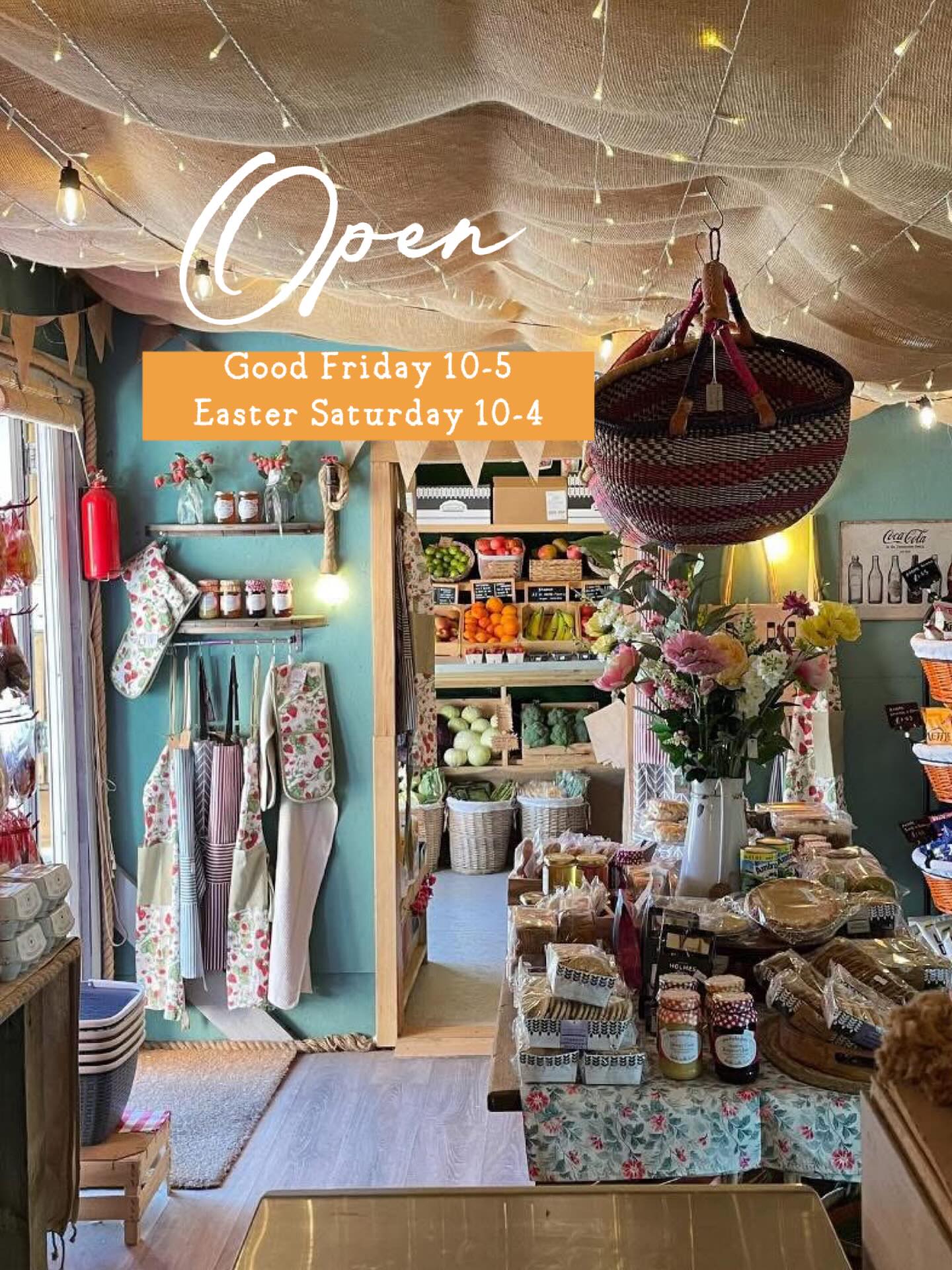 Had a few of our lovely customers ring the shop over the past couple of days about if we’re open tomorrow and Saturday - we sure are! Tomorrow 10-5 and Sat 10-4.
We will be fully stocked with all things nice for all your Easter weekend treats, lots of lovely gifts in the main shop and whilst your here you can grab a coffee and a cake or perhaps our best selling freshly squeezed orange juice 🍊whilst browsing.
So if you find yourself in the village we would love for you to stop by and say hi 👋
📍 find us at The Workshop, Halifax Road, Thurgoland S357ED
#cellar41 #thurgoland #openinghours